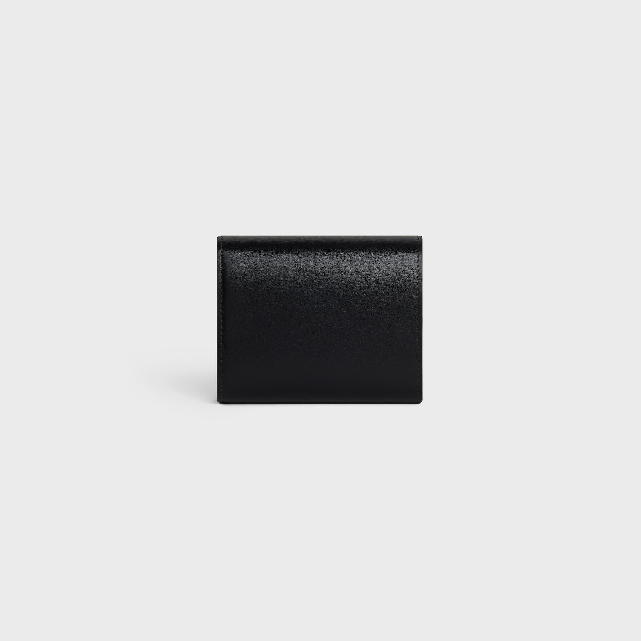 Small Flap Wallet TRIOMPHE IN Shiny calfskin Product Image