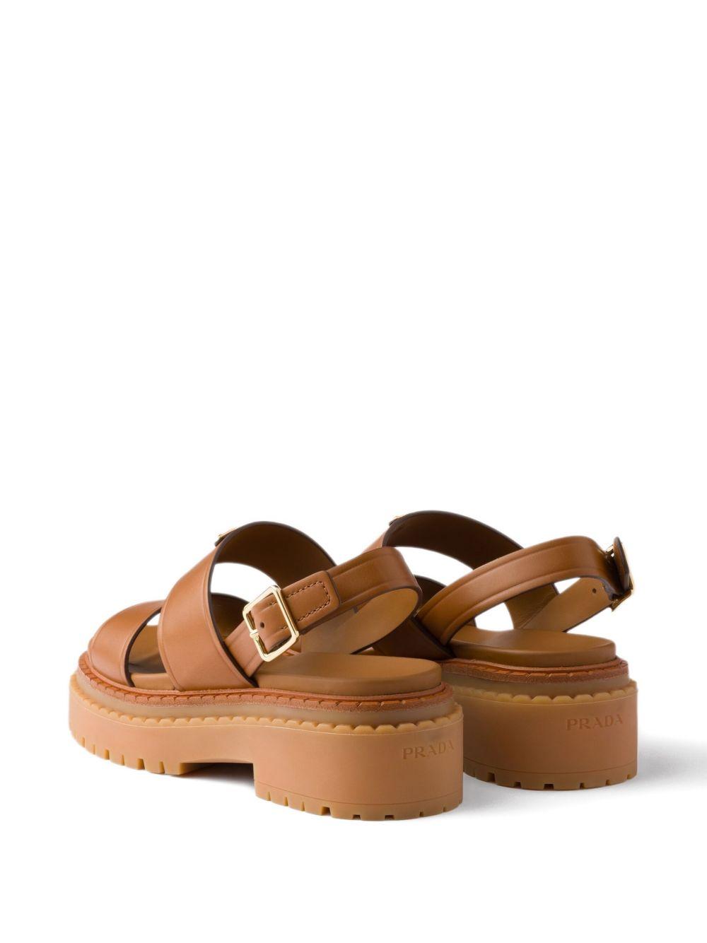 55mm buckle-strap platform sandals Product Image