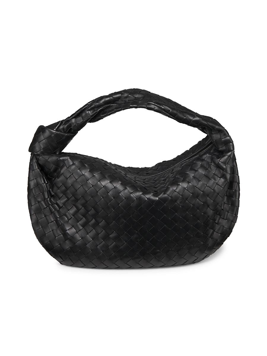 Womens Small Jodie Intrecciato Leather Bag Product Image