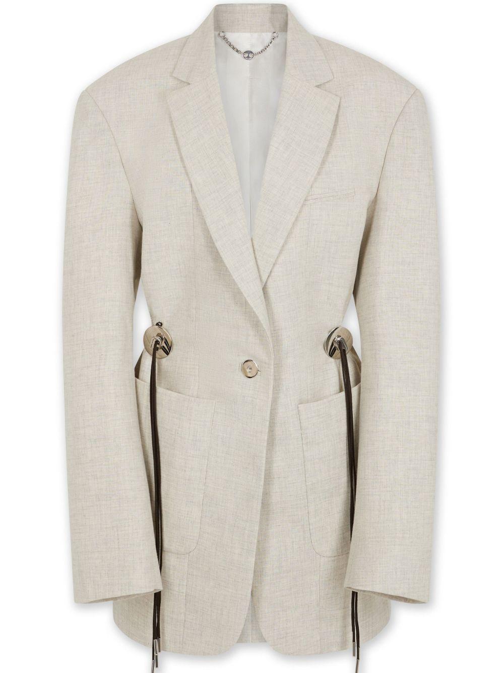 mottled wool blazer  Product Image