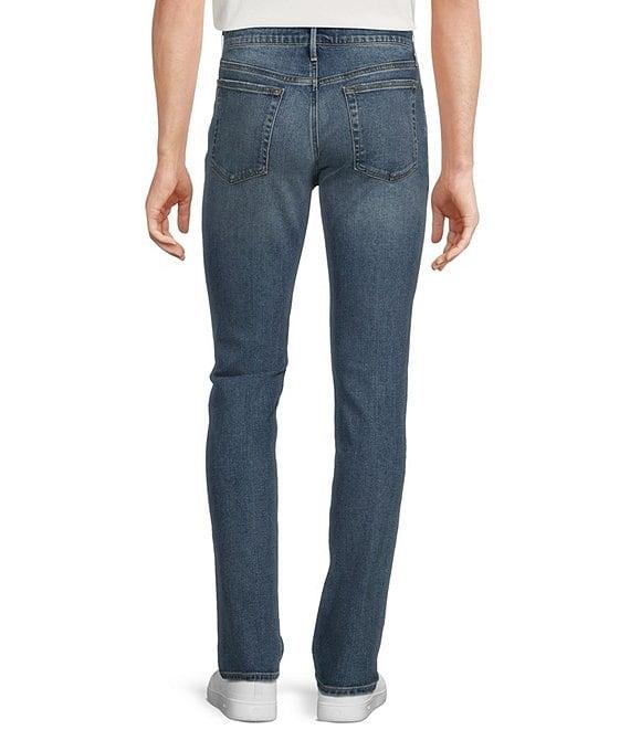 Cremieux Premium Denim Straight Fit Light Blue Stretch Jeans Product Image