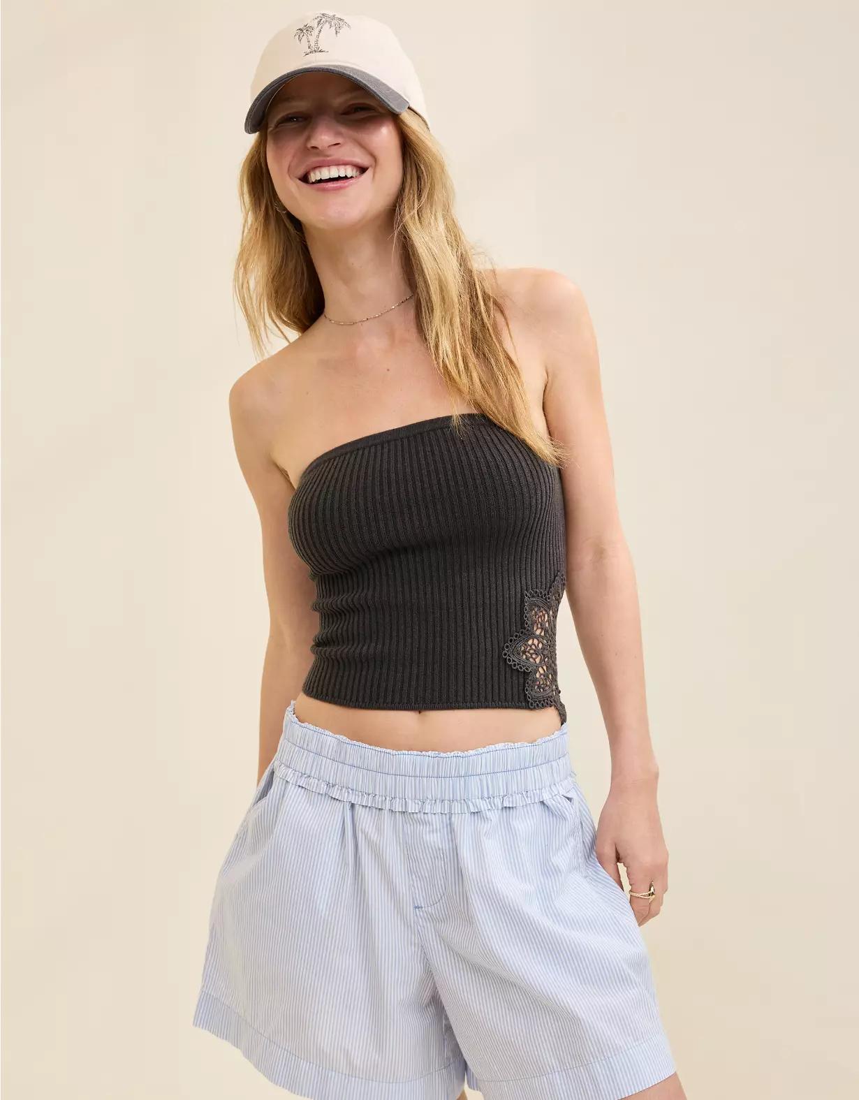 Aerie Ribbed Sweater Tube Top Product Image