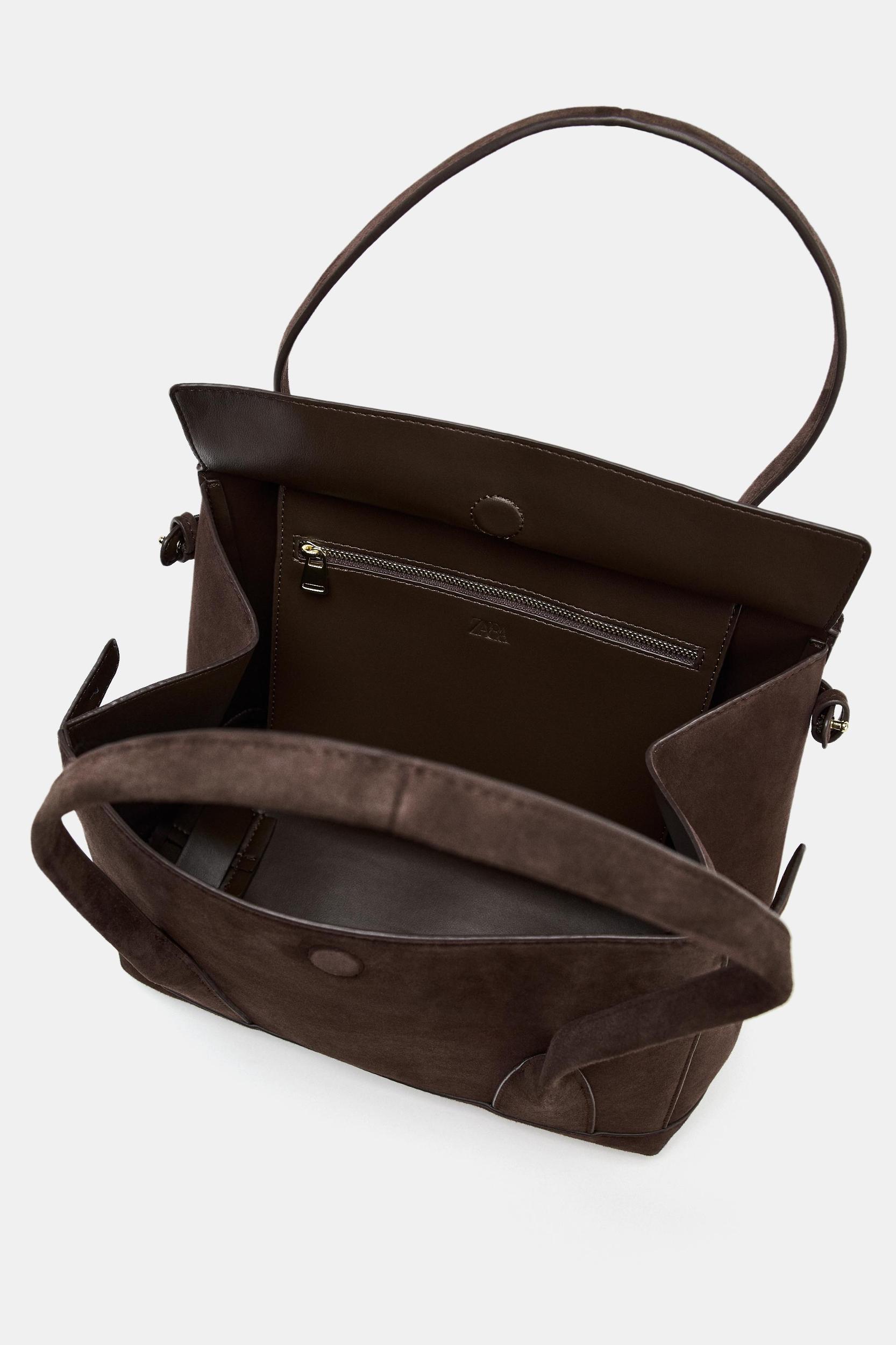 LEATHER CITY BAG Product Image