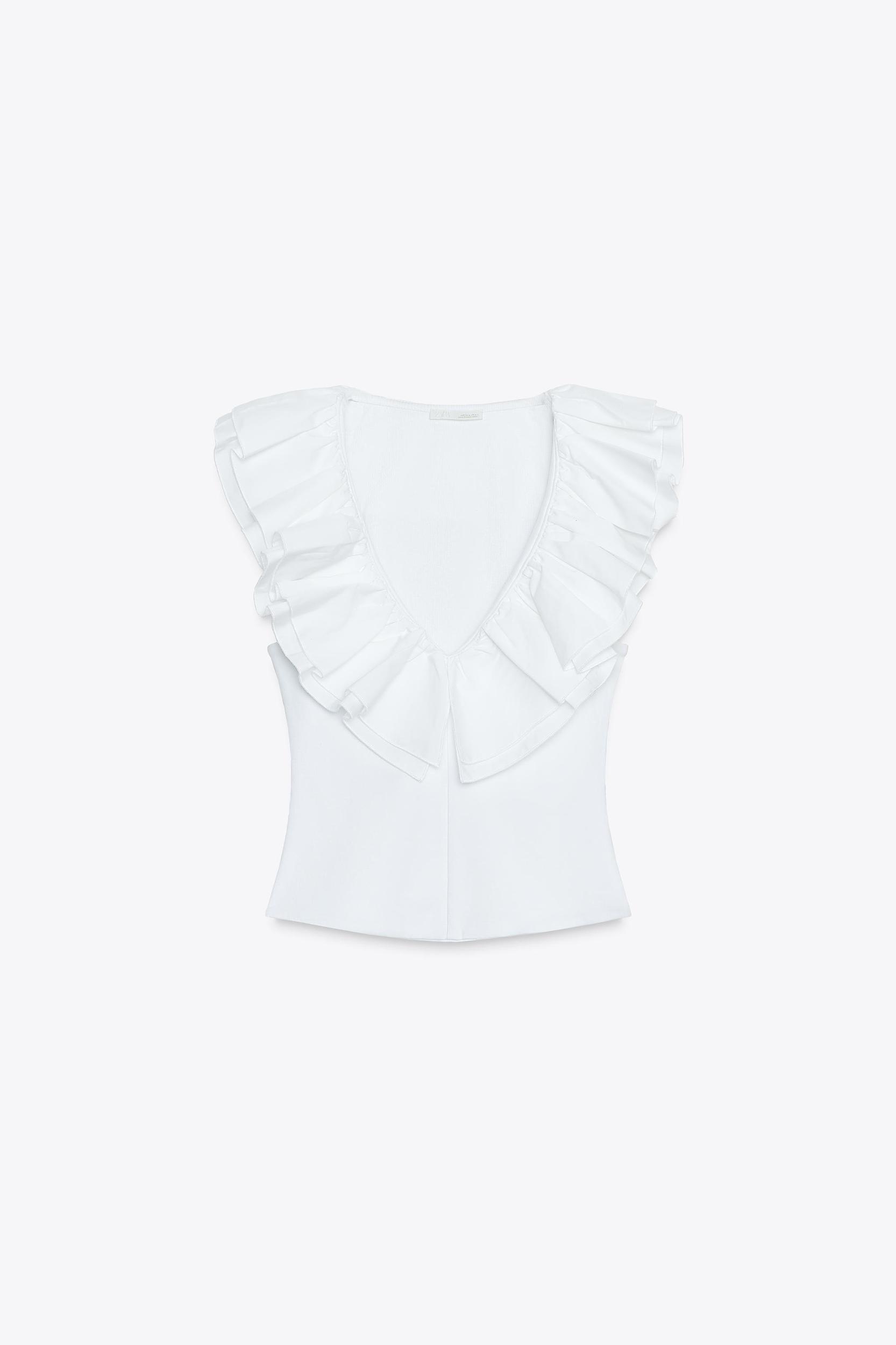 RUFFLED TOP Product Image