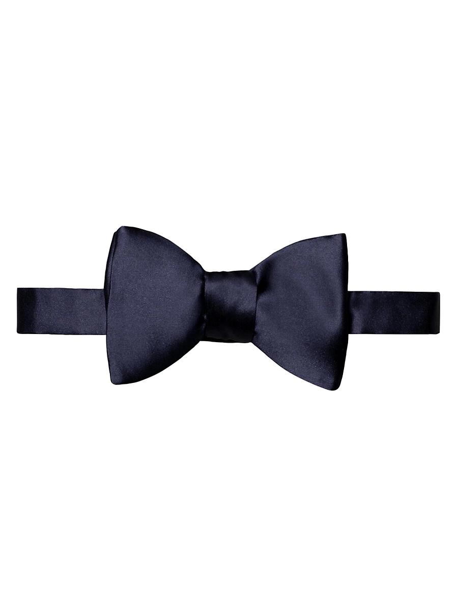 Mens Satin Self-Tied Bow Tie Product Image