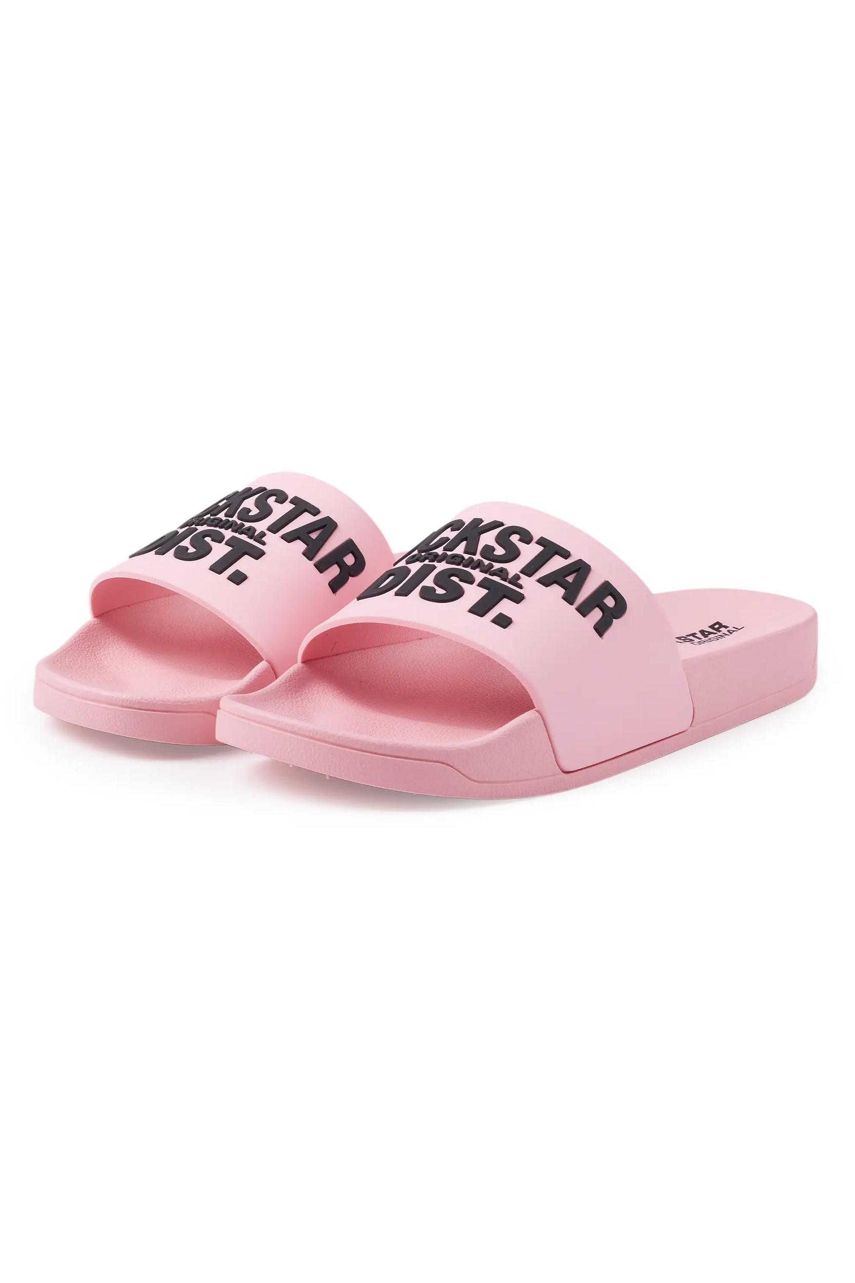 Deriona Pink Slides Female Product Image
