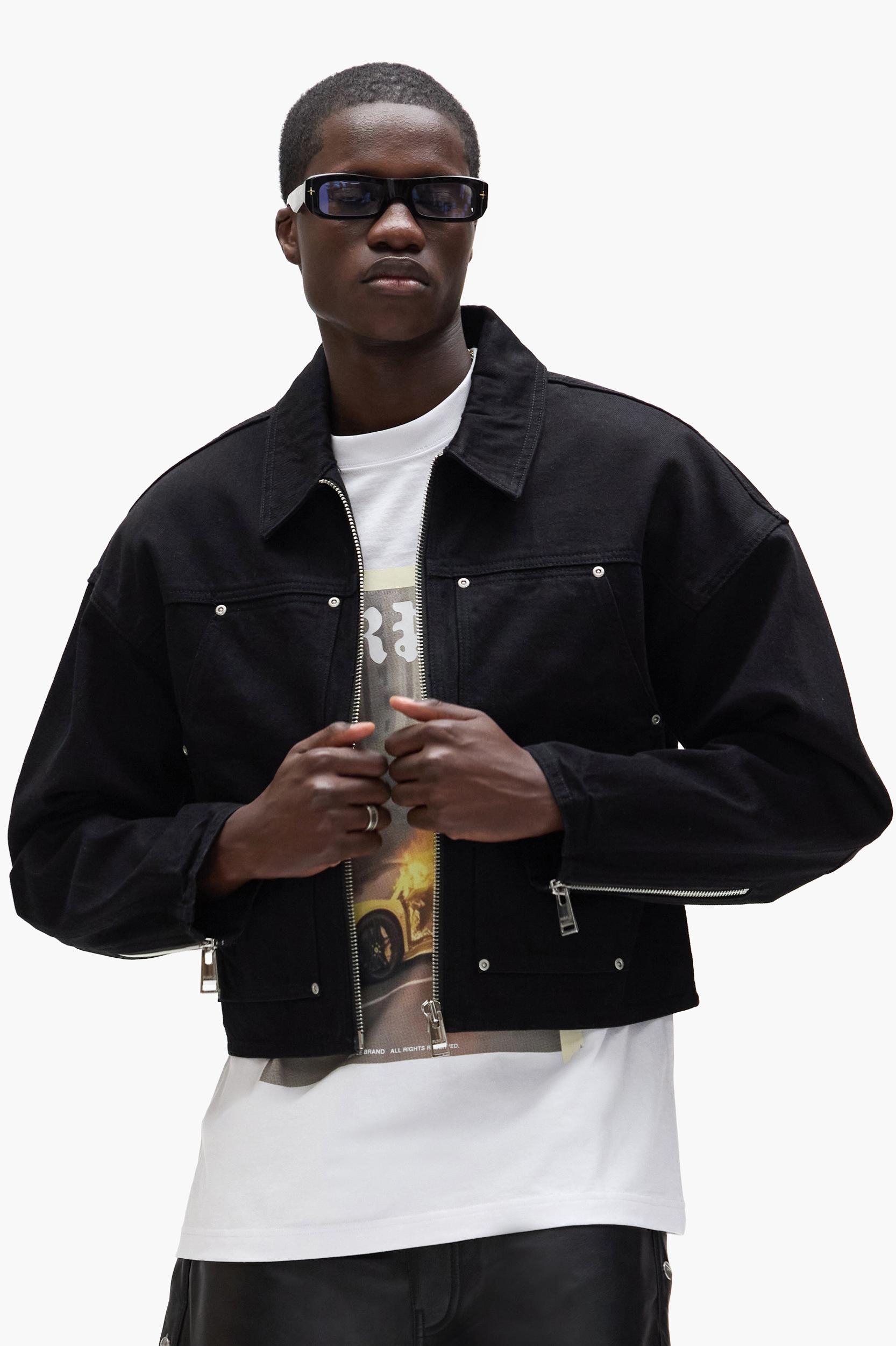 Cropped Carpenter Jacket Male Product Image