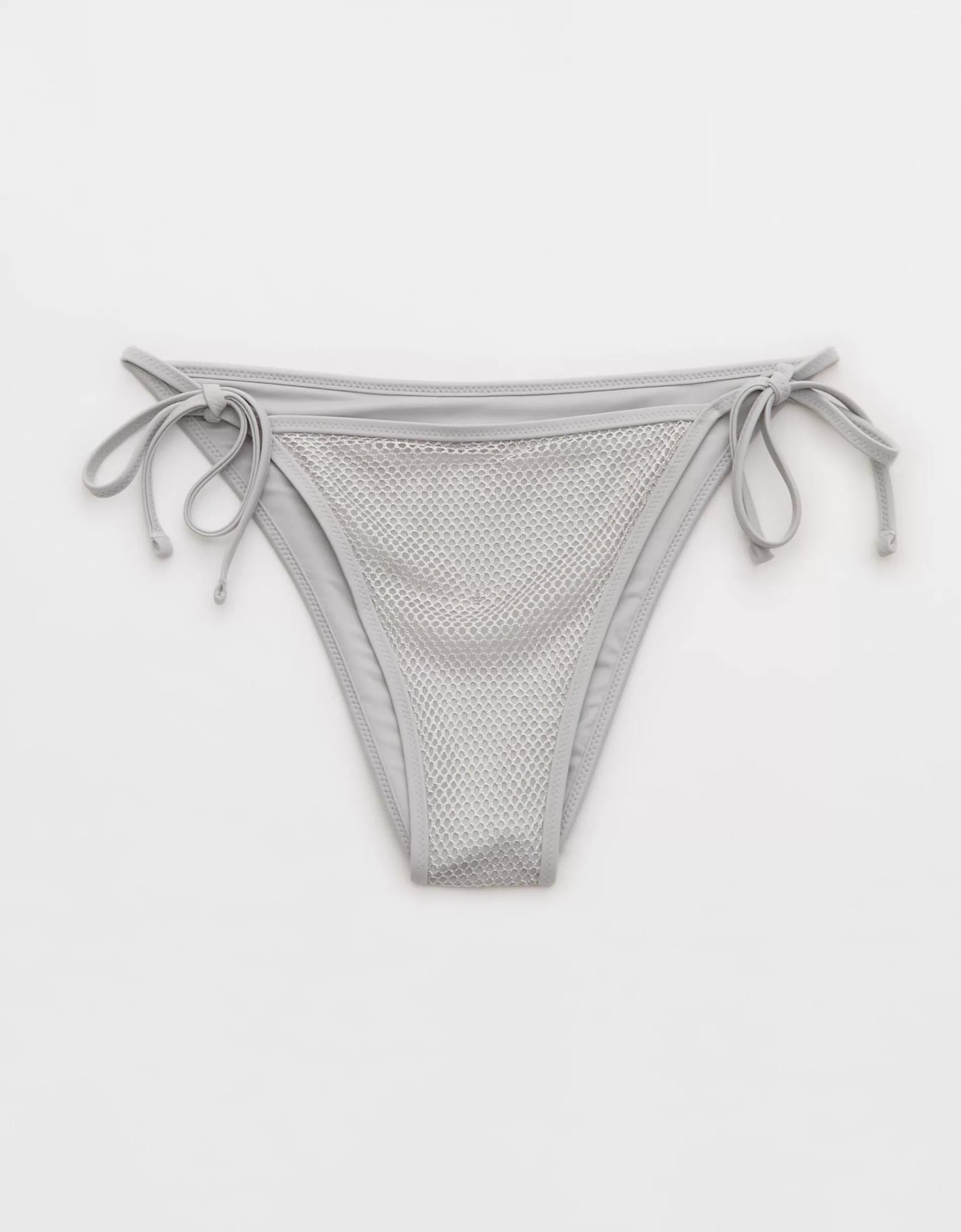 Aerie The Sunbun Metallic Bikini Bottom Product Image
