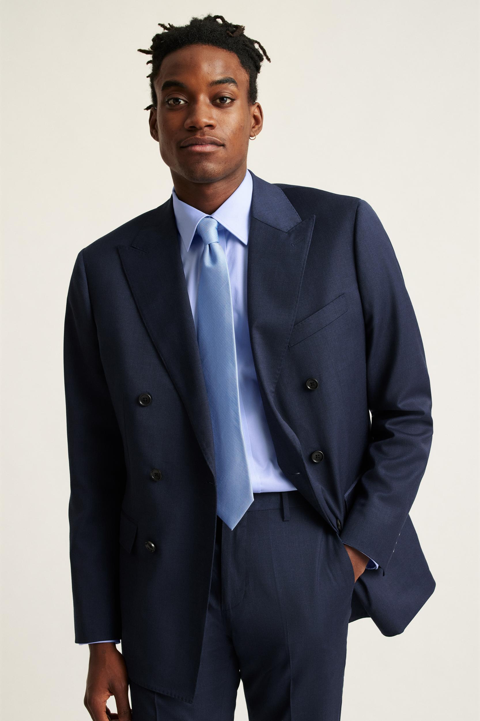 Jetsetter Wool Double Breasted Blazer Product Image