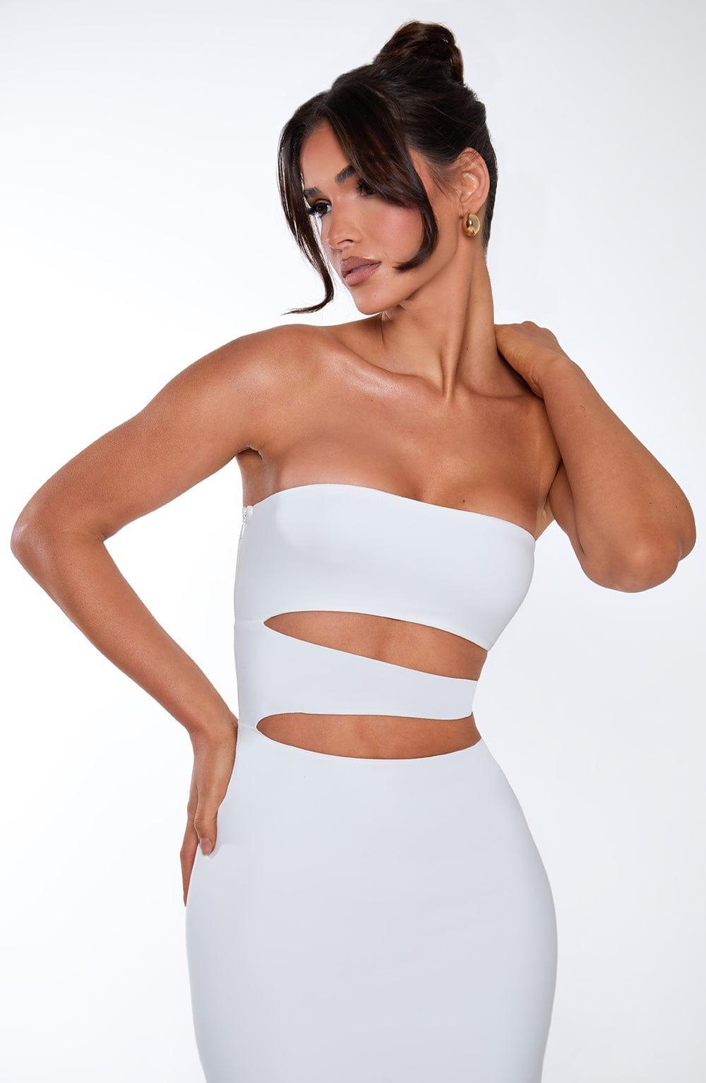 Milia Maxi Dress - White Product Image