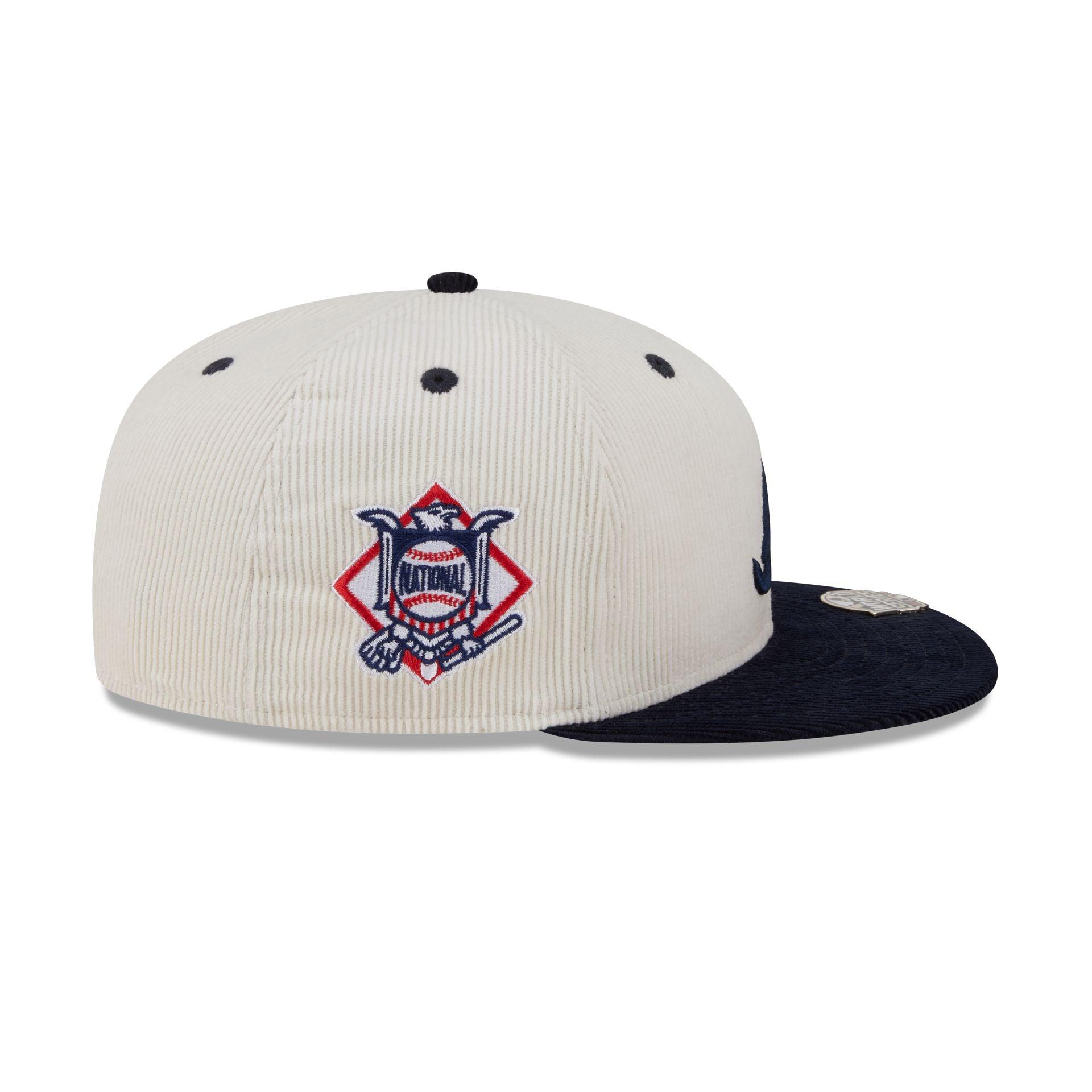 Atlanta Braves Two Tone Cord 59FIFTY Fitted Hat Male Product Image