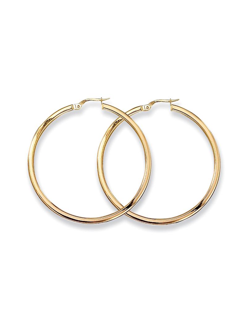 Womens 18K Yellow Gold Hoop Earrings/1.75 Product Image
