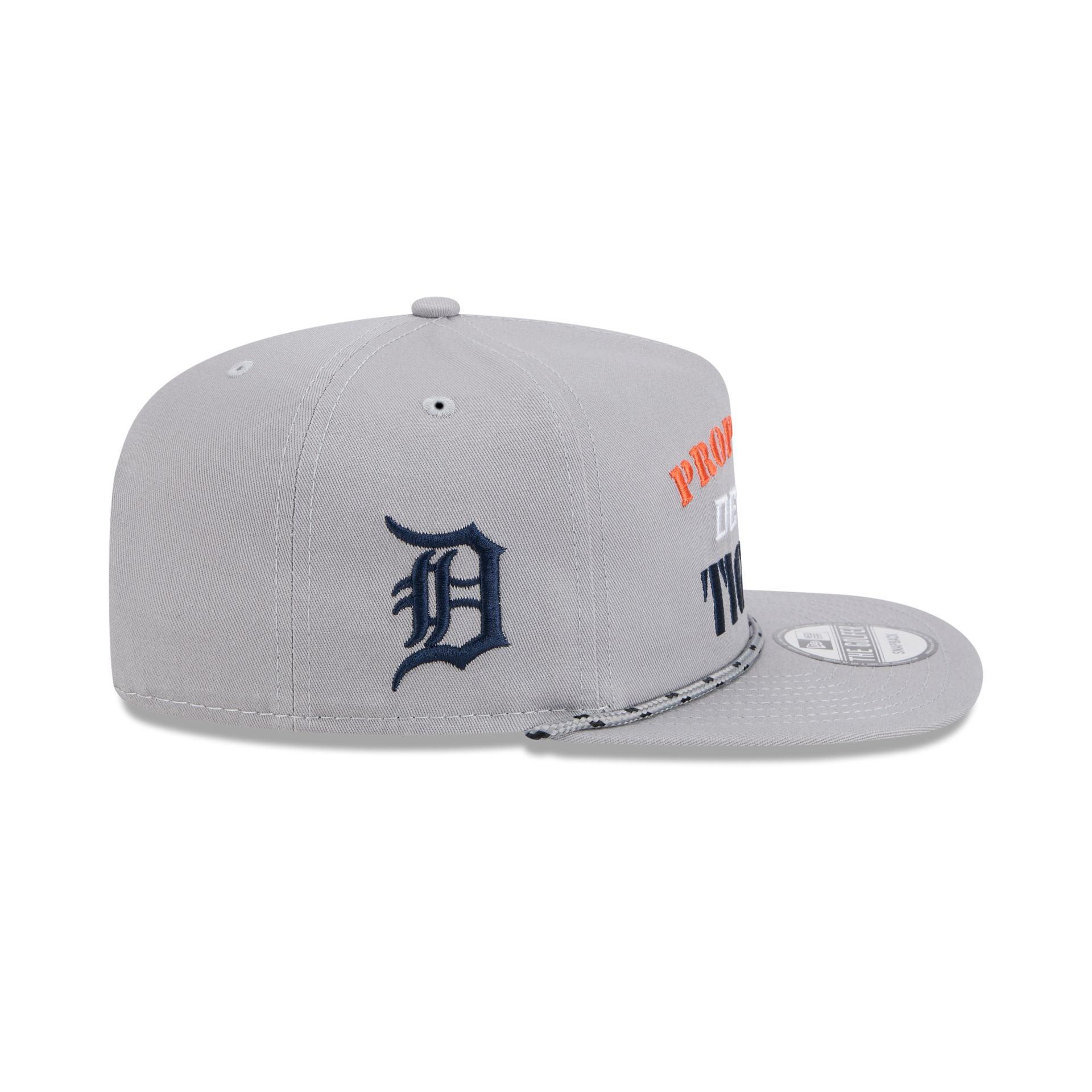 Detroit Tigers Vintage Gray Rope Golfer Hat Male Product Image