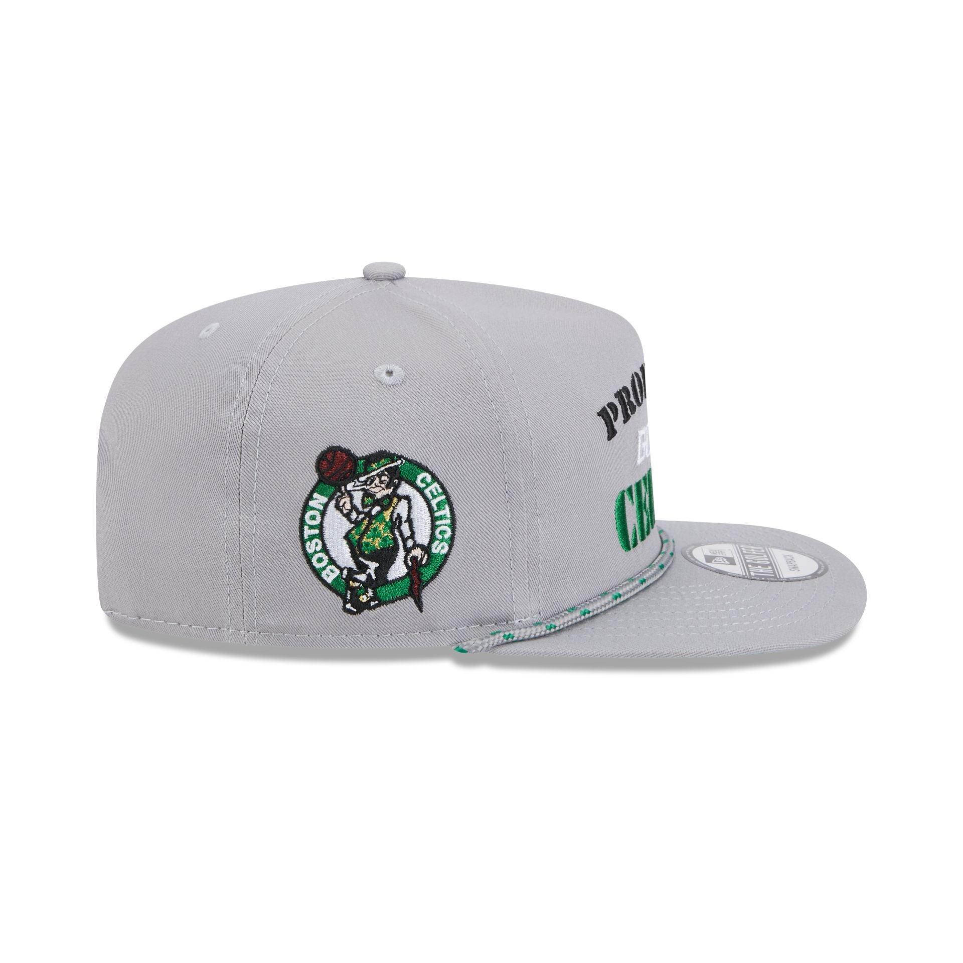 Boston Celtics Vintage Gray Rope Golfer Hat Male Product Image