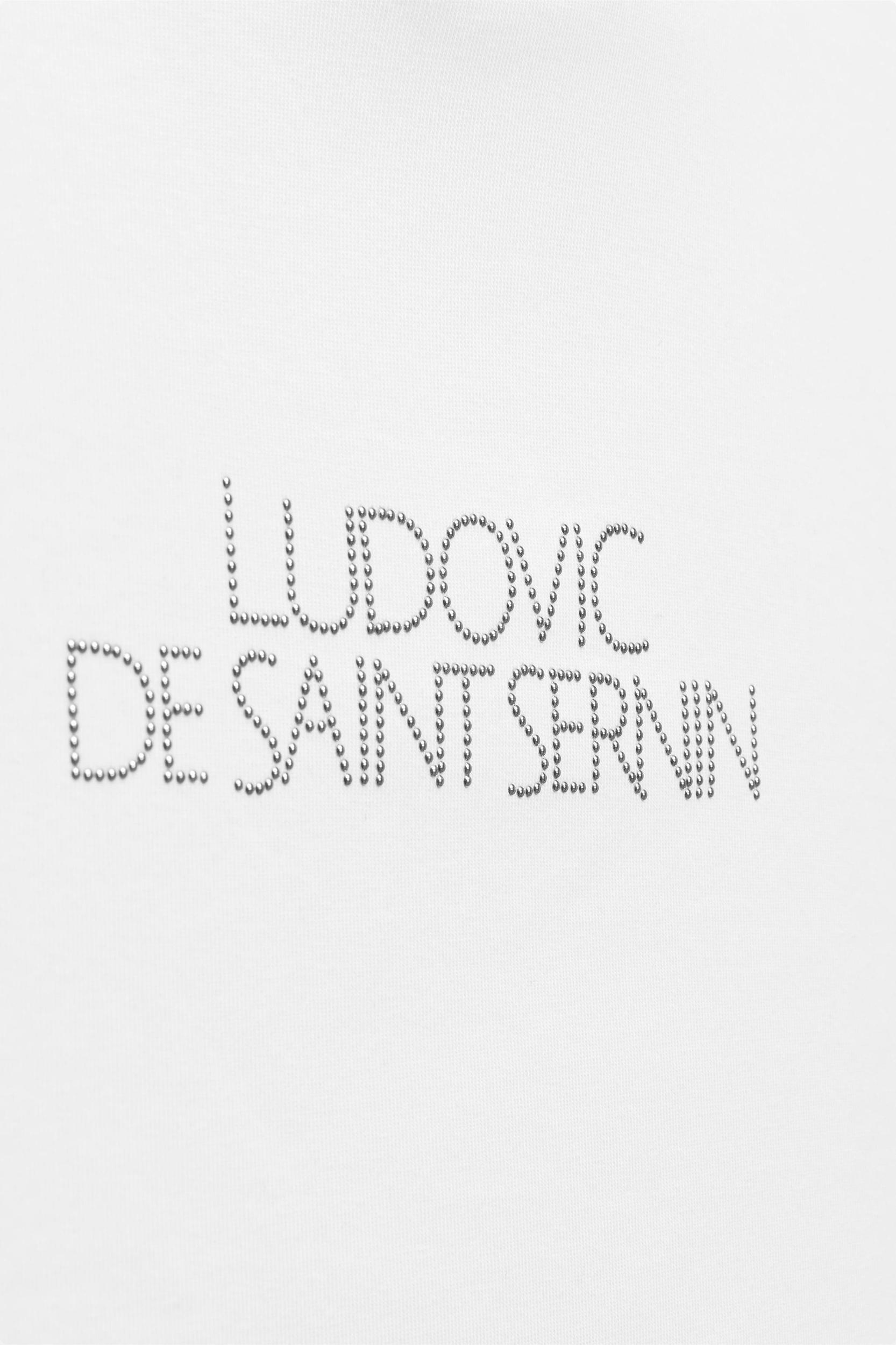 RHINESTONE LOGO TANK TOP LUDOVIC DE SAINT SERNIN x ZARA Product Image