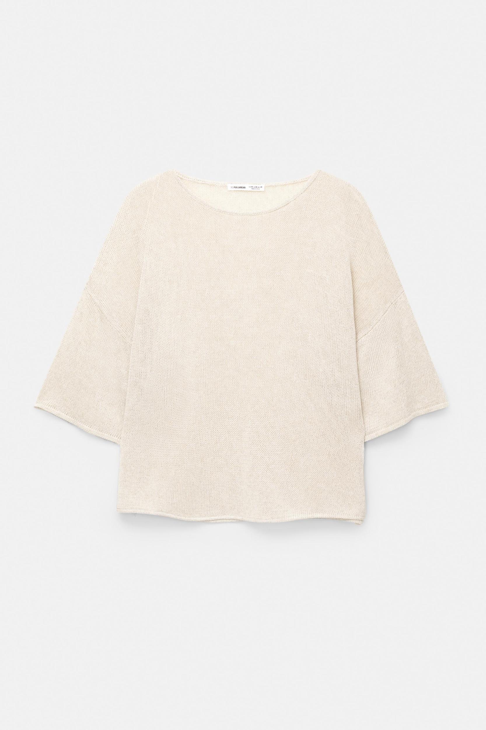 Rustic short sleeve sweater Product Image