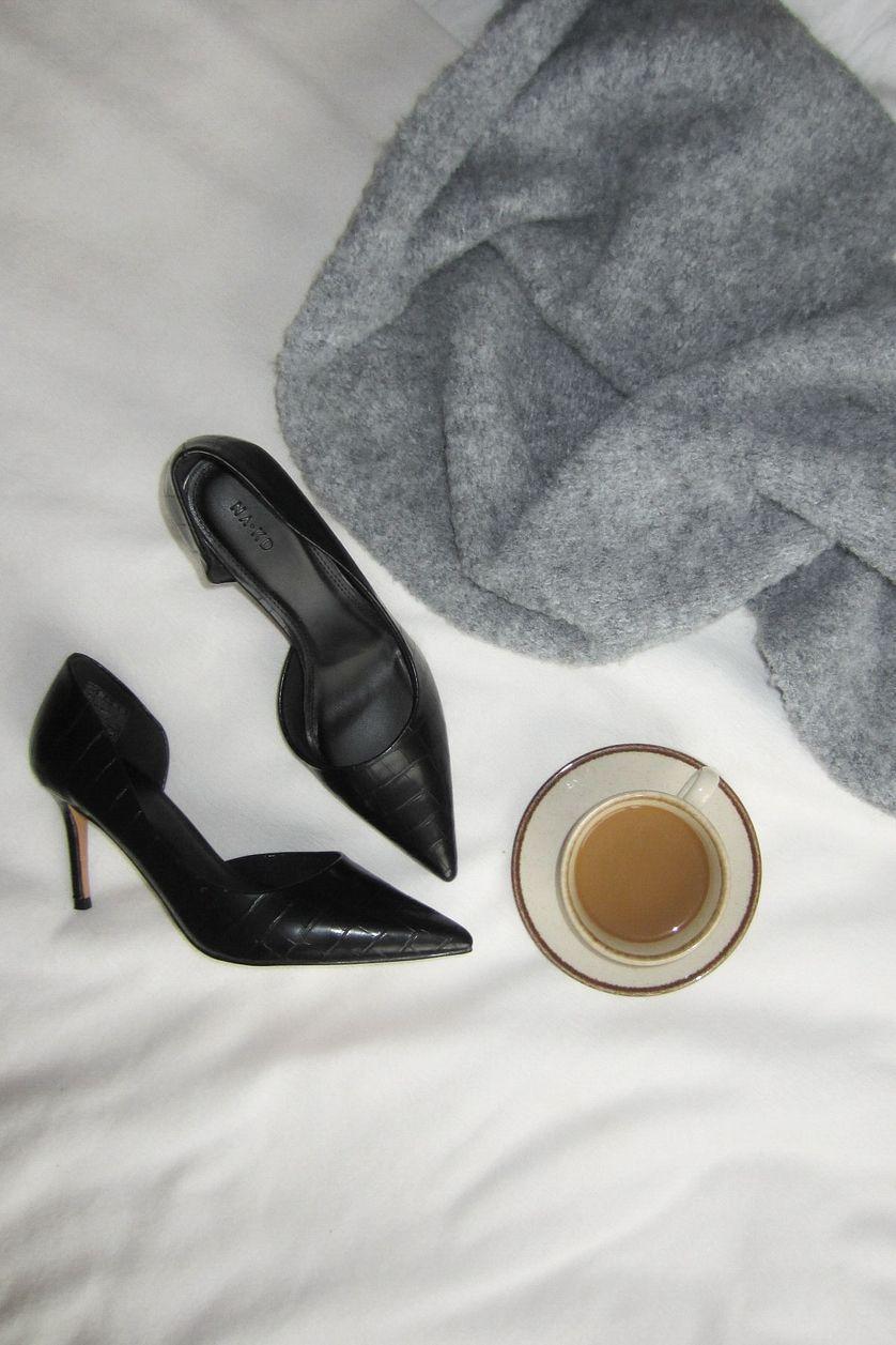 Cut Out Stiletto Pumps Product Image