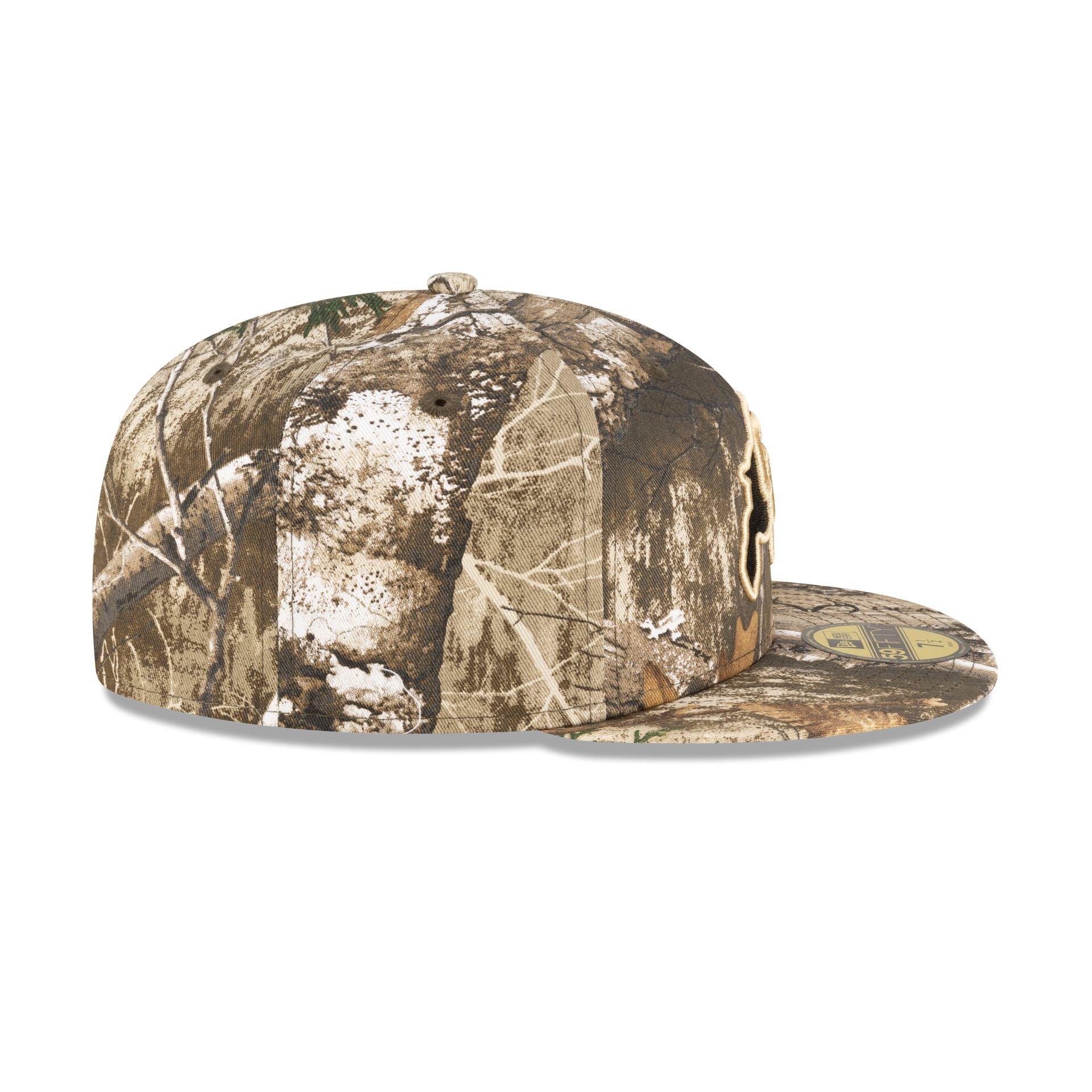 Colorado Buffaloes Tan Terry Realtree 59FIFTY Fitted Hat Male Product Image