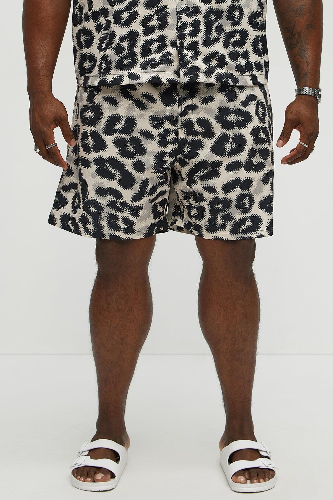 Pixel Surge Swim Classic Trunk - Cream/combo Product Image