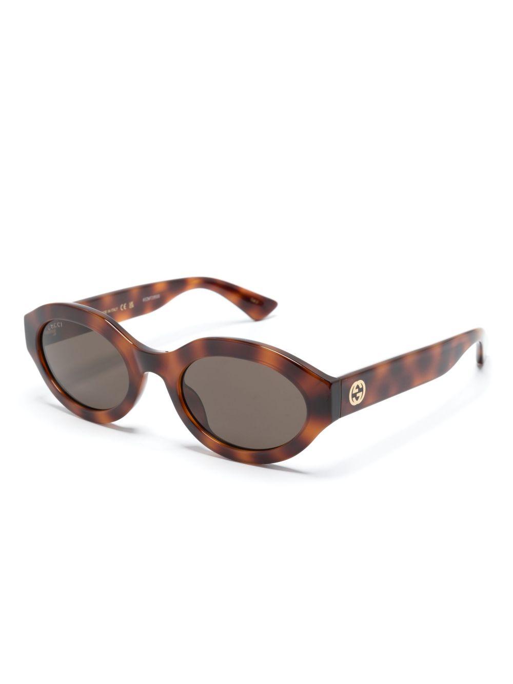 oval-frame sunglasses Product Image