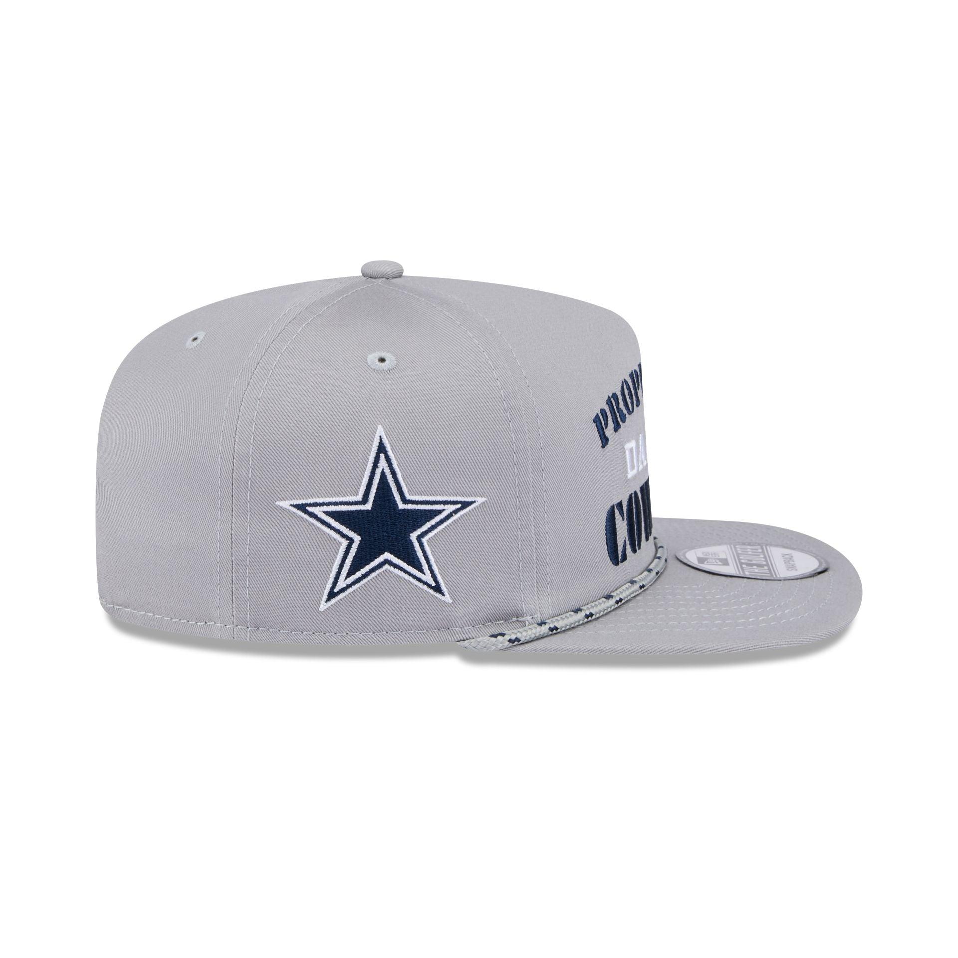 Dallas Cowboys Vintage Gray Rope Golfer Hat Male Product Image