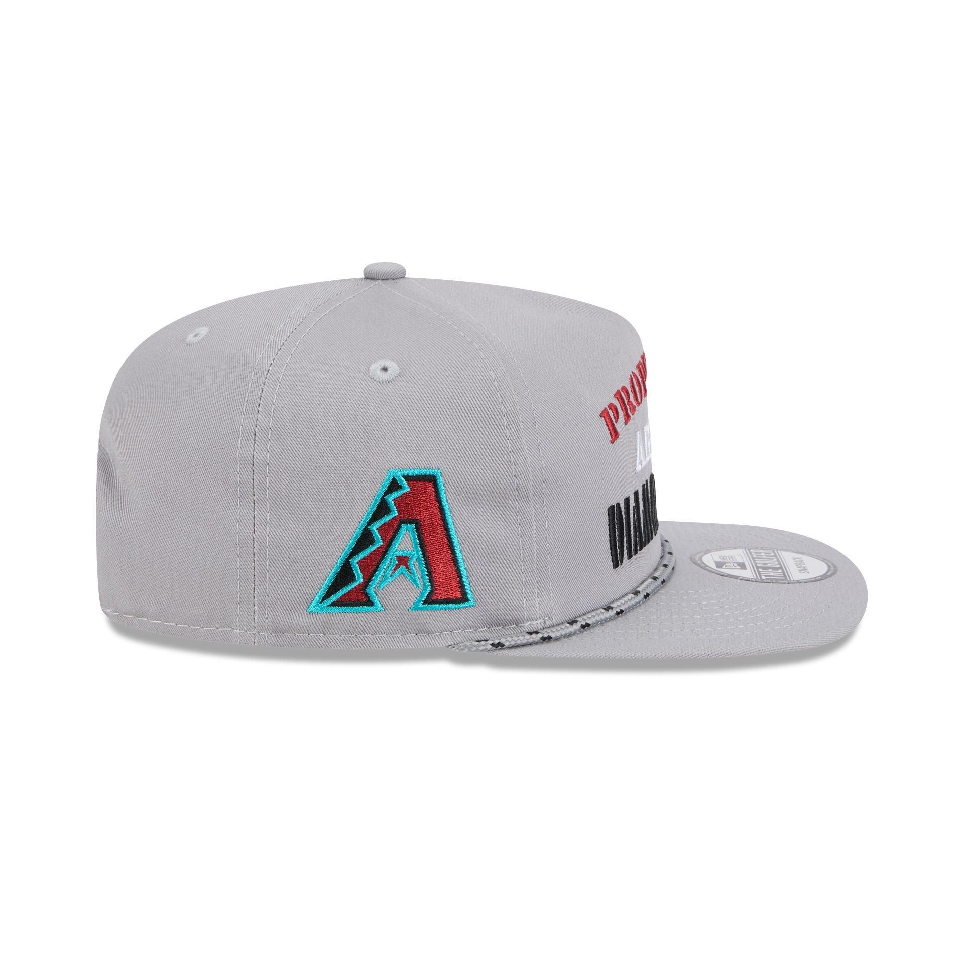 Arizona Diamondbacks Vintage Gray Rope Golfer Hat Male Product Image