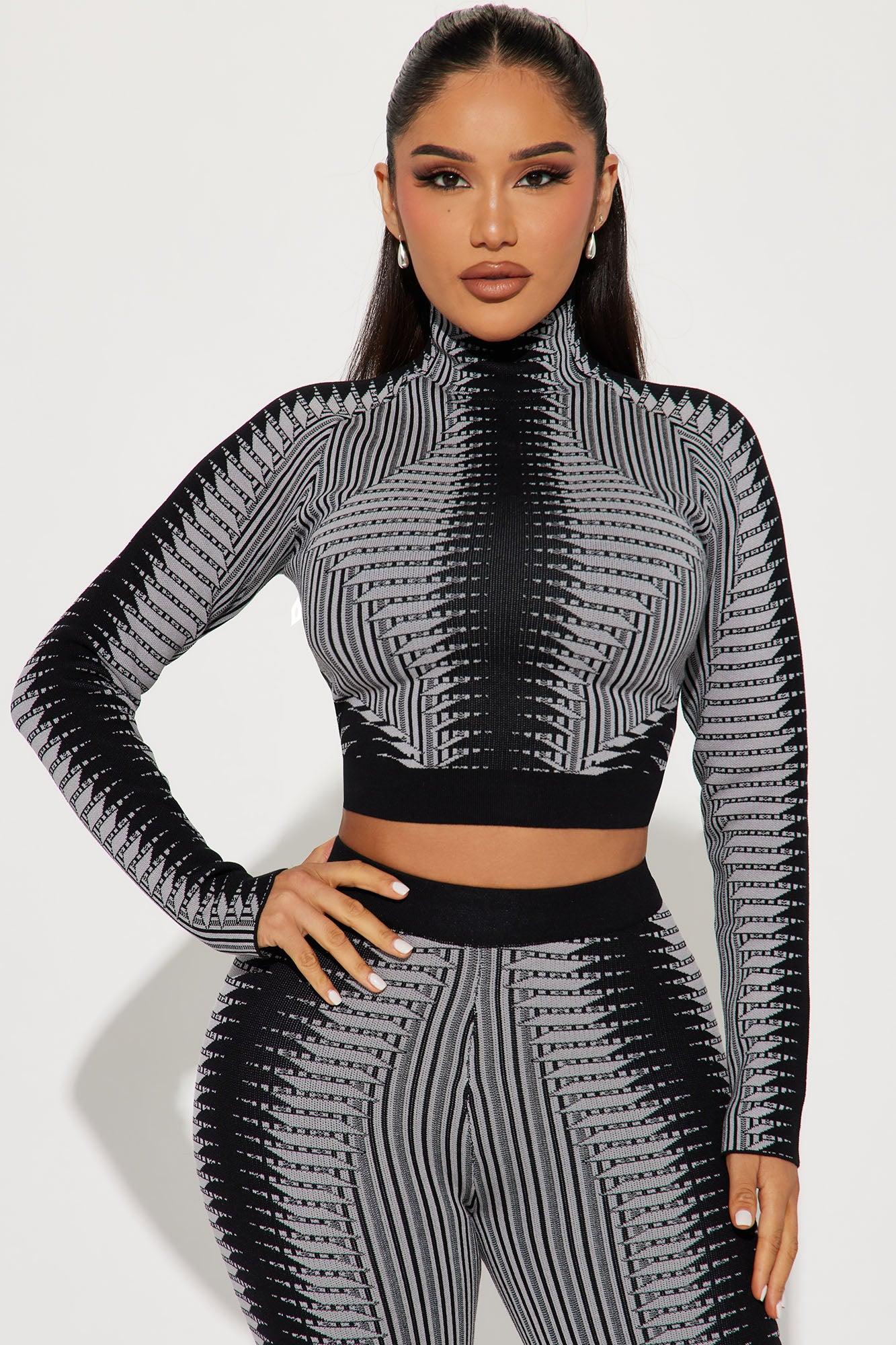 Kailee Sweater Legging Set - Grey/combo Female Product Image