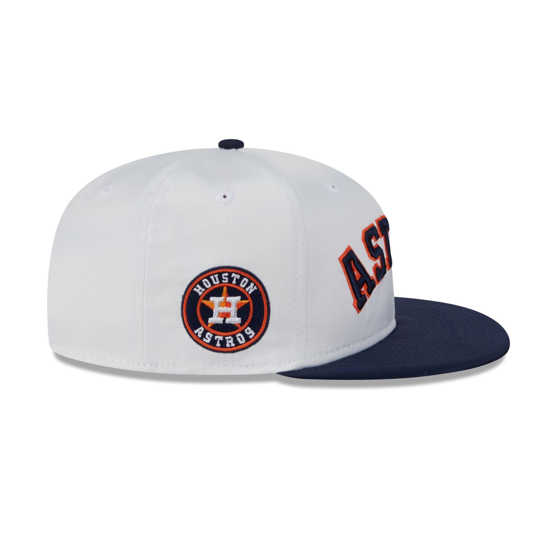 Houston Astros Satin Pin 9FIFTY Snapback Hat Male Product Image