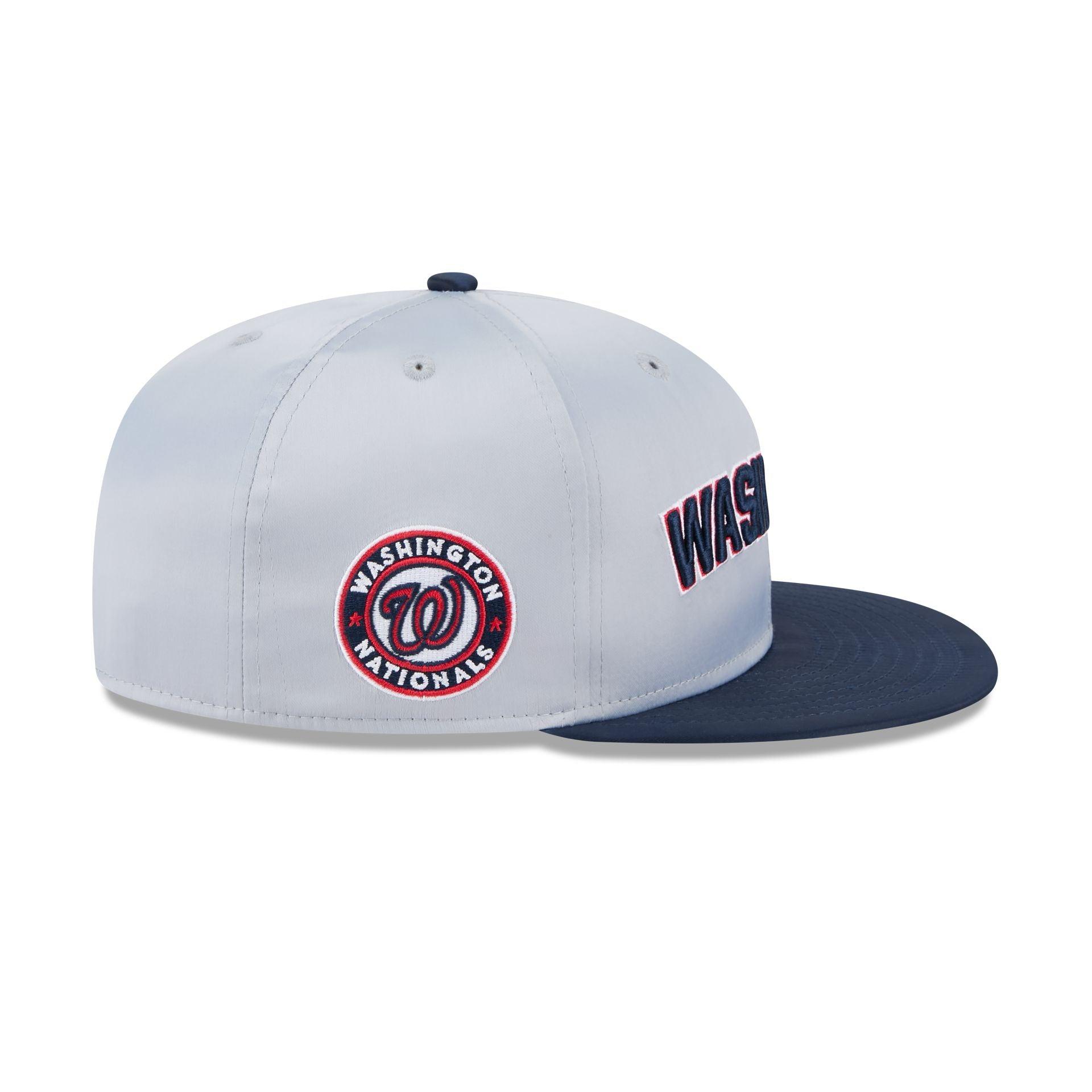 Washington Nationals Spring Satin 59FIFTY Fitted Hat Male Product Image
