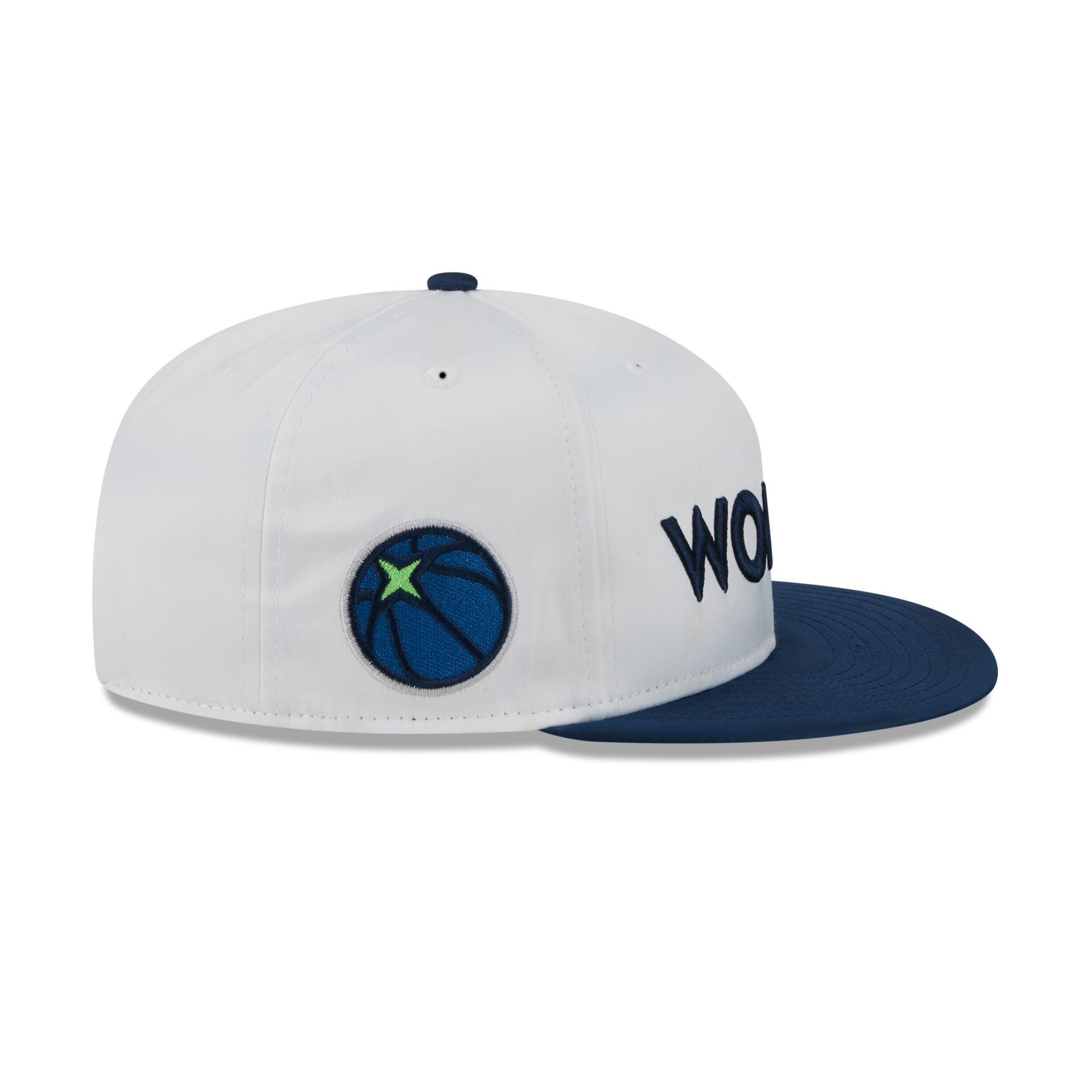 Minnesota Timberwolves Satin Pin 9FIFTY Snapback Hat Male Product Image