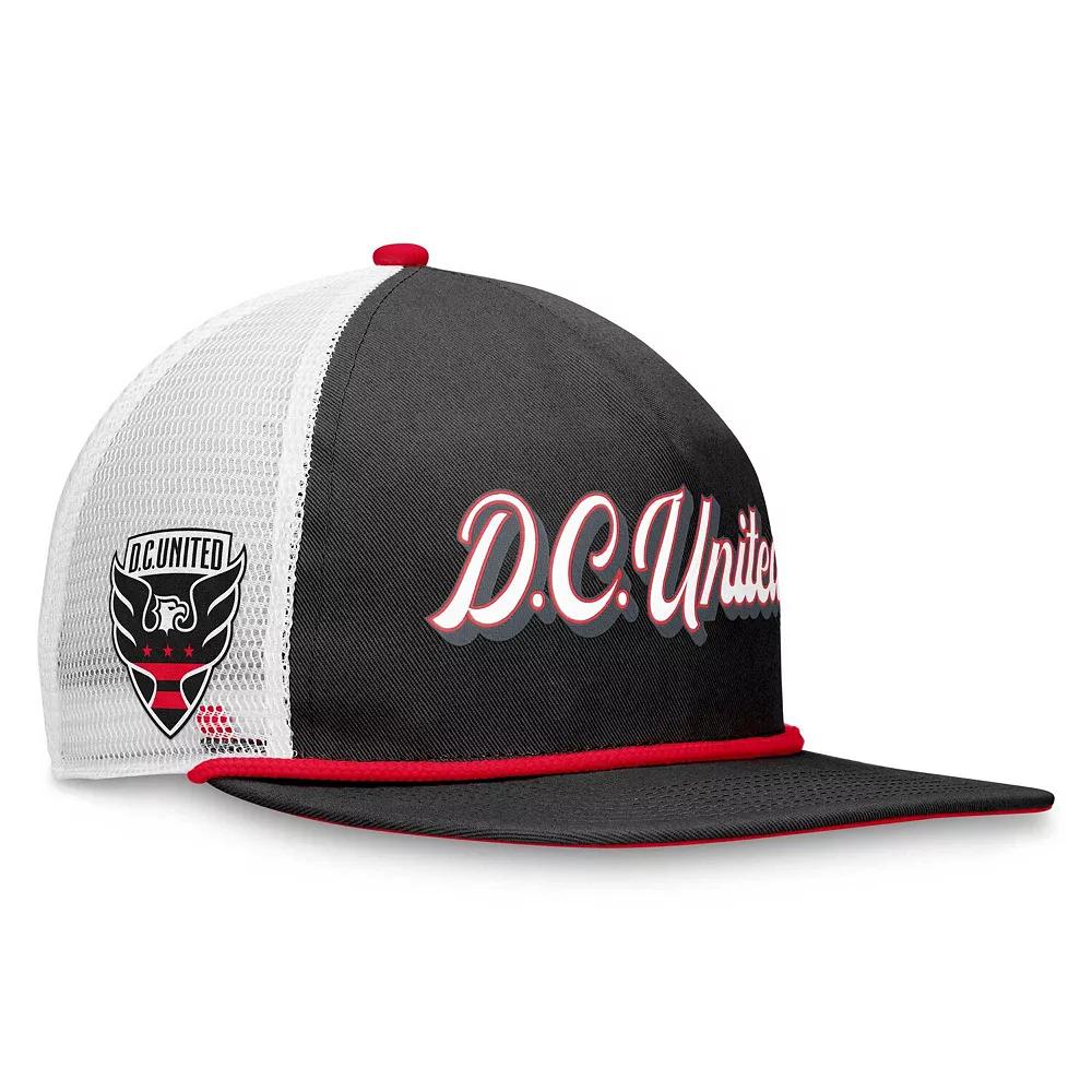 Men's Fanatics Branded Black/White D.C. United True Classic Golf Snapback Hat, Dcu Black Product Image