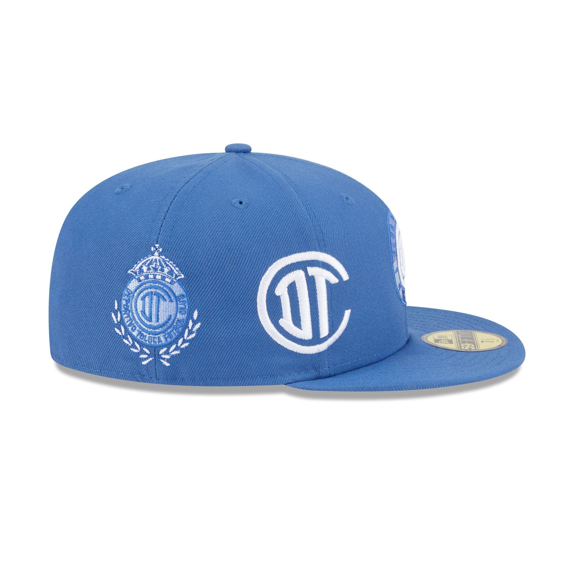 Deportivo Toluca FC Indigo 59FIFTY Fitted Hat Male Product Image