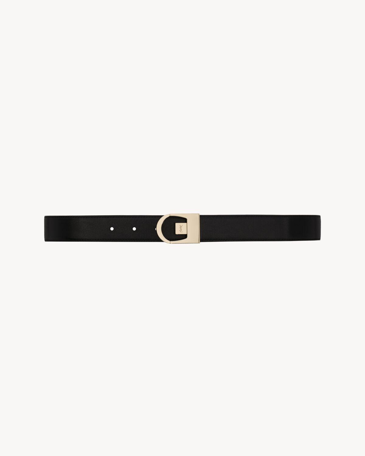 reversible belt in smooth leather Product Image