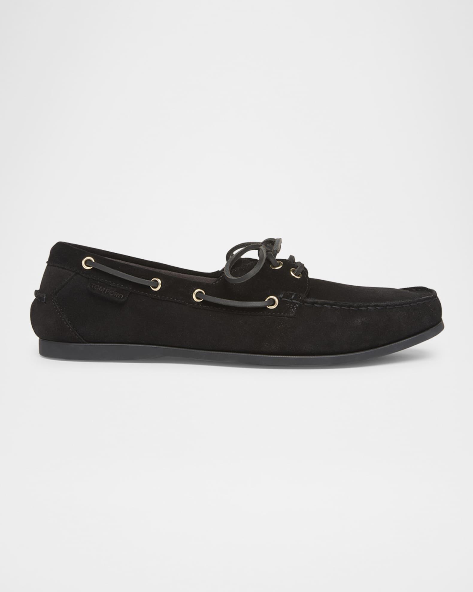 Men's Robin Suede Boat Shoes Product Image