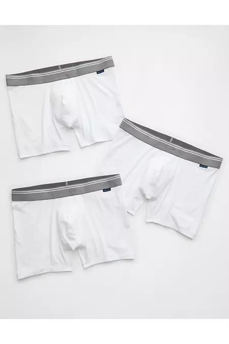 AEO Men's 4.5" Ultra Soft Boxer Brief 3-Pack Men's Product Image