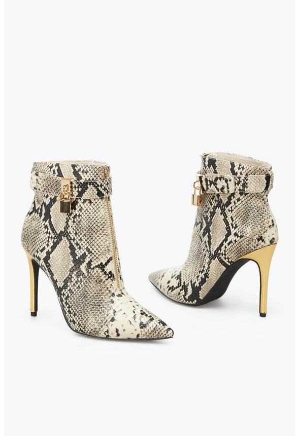 JustFab Margaux Platform Loafer Pump Womens Black/ White Size 8.5 Product Image