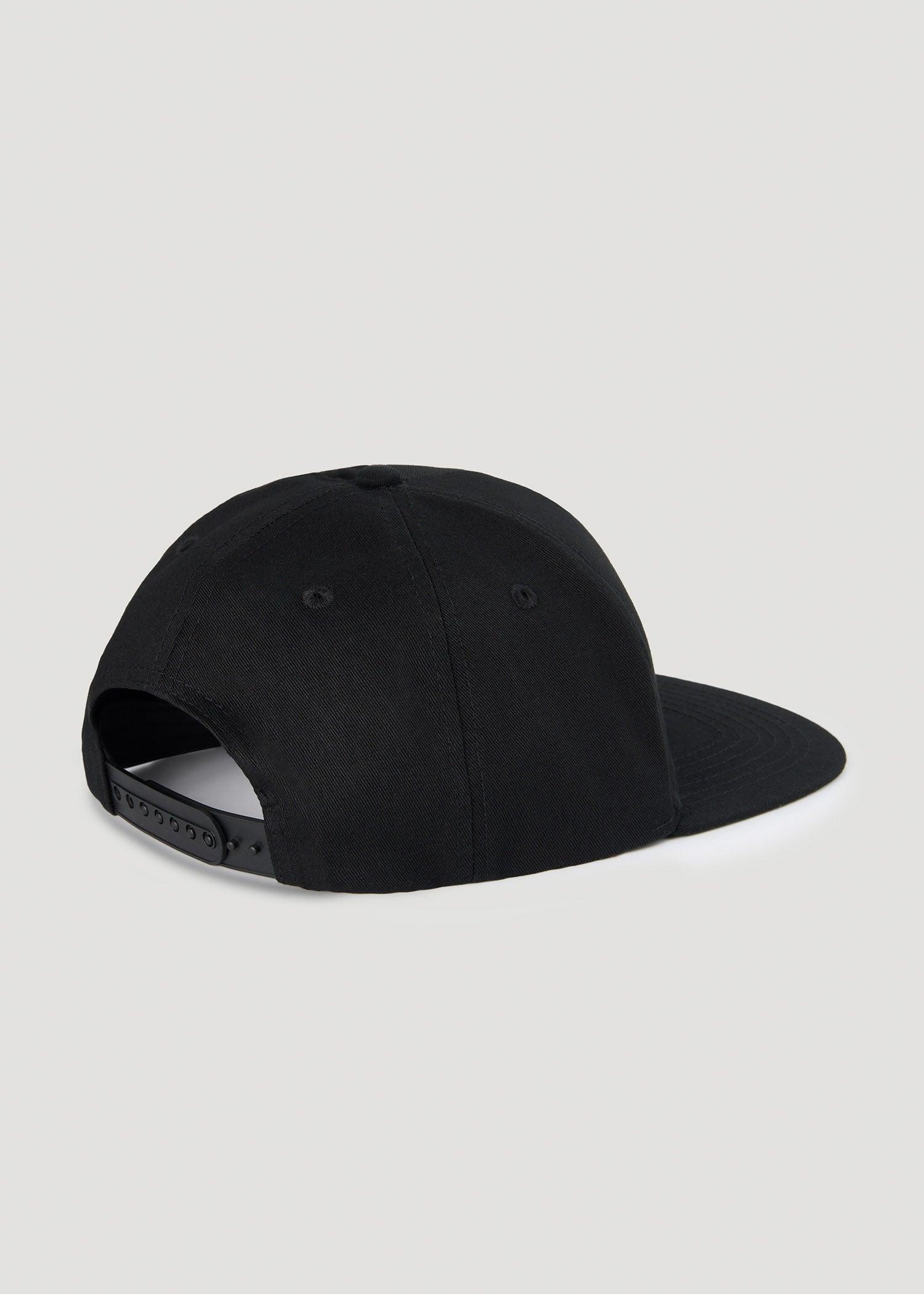 American Tall Flat Brim Hat in Black Male Product Image