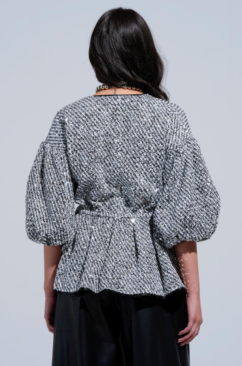 DOUBLE TROUBLE BLOUSE Product Image