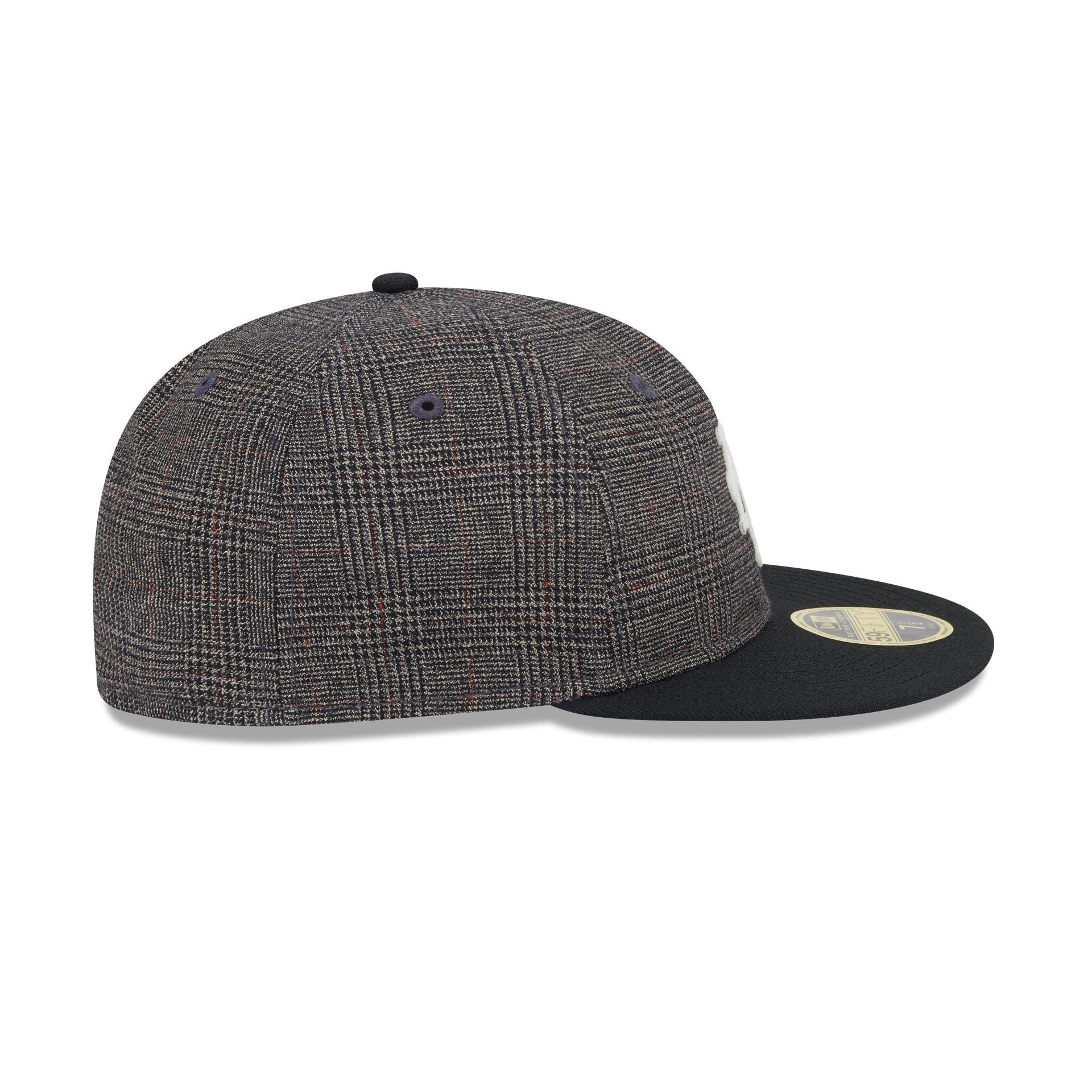 New York Mets Plaid Retro Crown 59FIFTY Fitted Hat Male Product Image