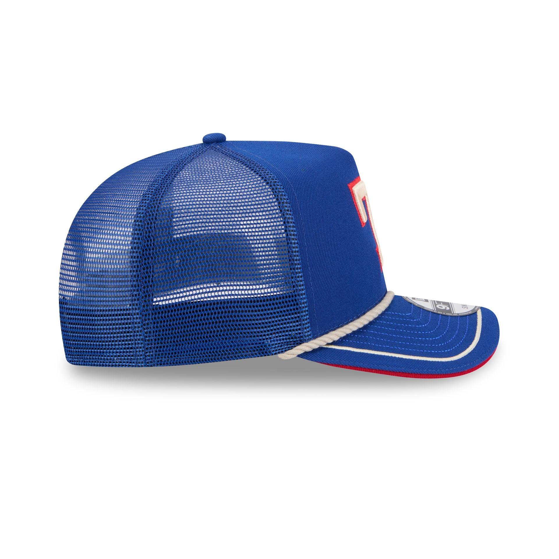 Texas Rangers Vintage Team Rope 9FIFTY A-Frame Trucker Male Product Image