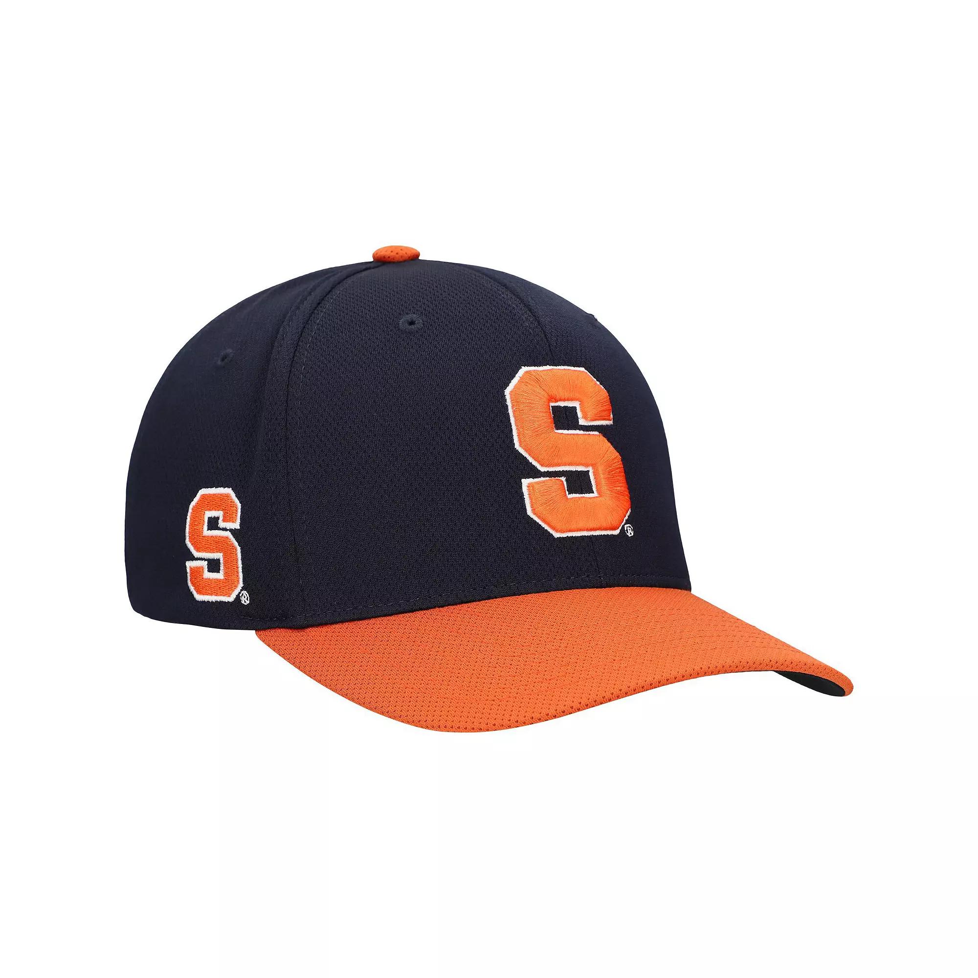 Men's Top of the World Navy Syracuse Orange Reflex Two-Tone Flex Hat, Size: Small/Medium, Blue Product Image