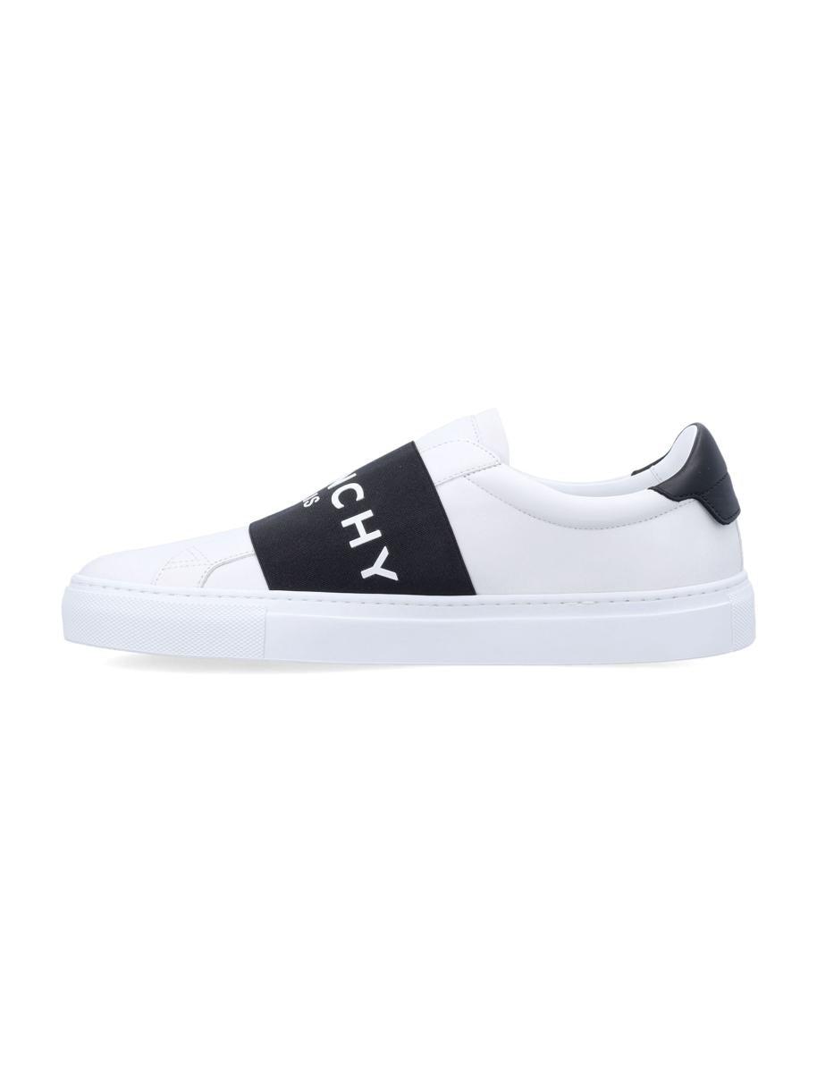 GIVENCHY Urban Street Sneakers In Leather With Elastic Band In Multi Product Image