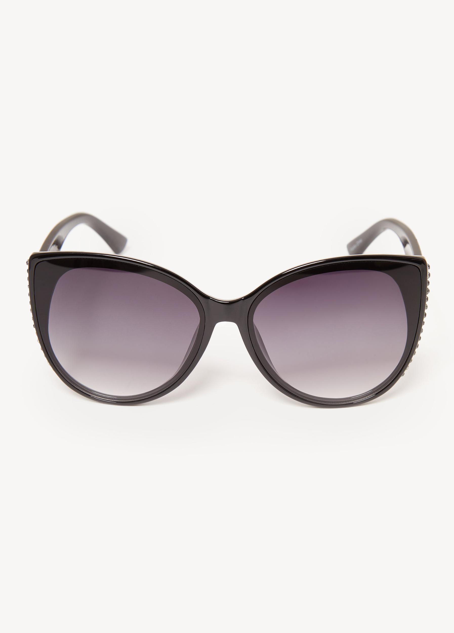 Crystal Cat Eye Tinted Sunglasses Product Image