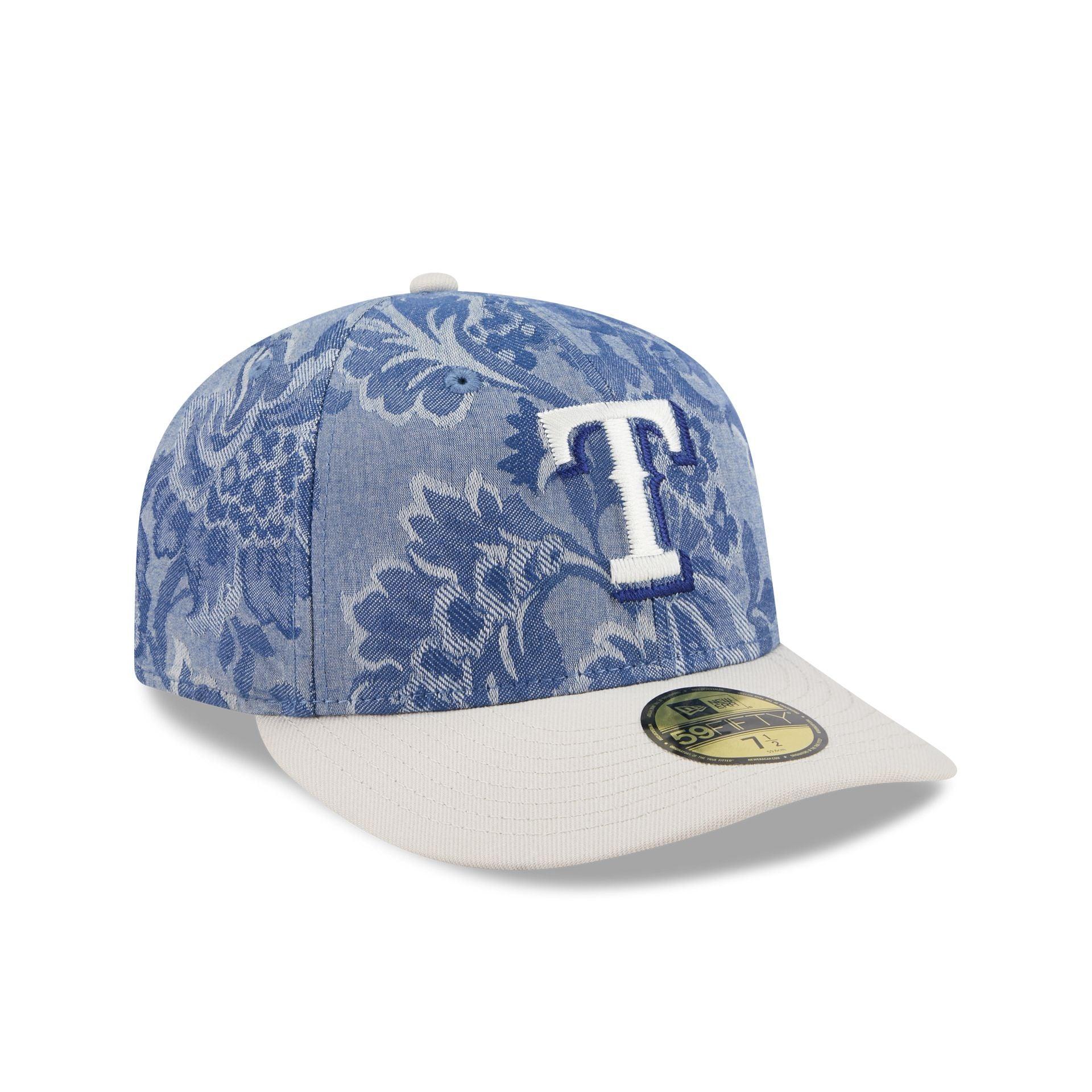 Texas Rangers Two-Tone Denim 59FIFTY Fitted Hat Male Product Image