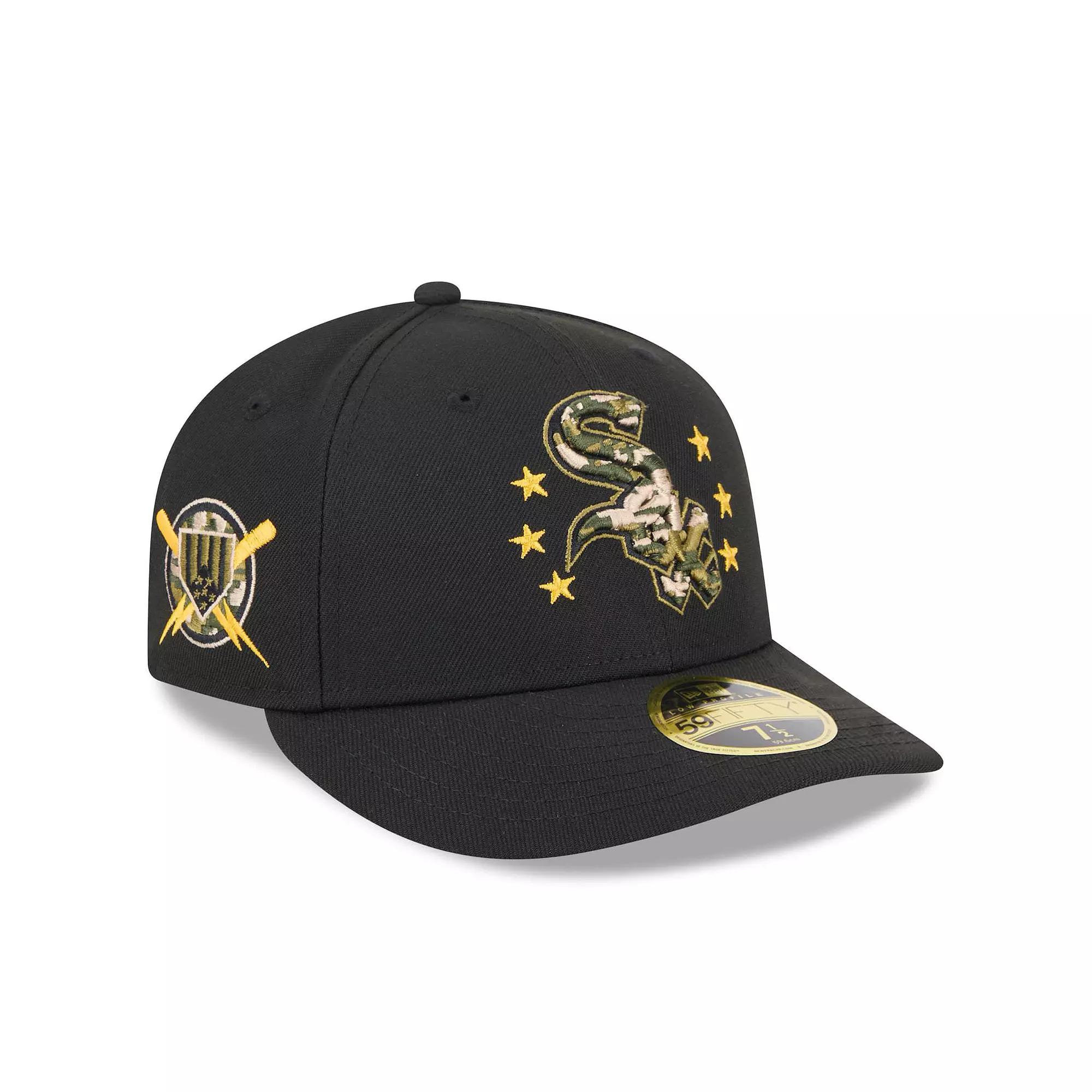 Men's New Era Black Chicago White Sox 2024 Armed Forces Day Low Profile 59FIFTY Fitted Hat,  Product Image