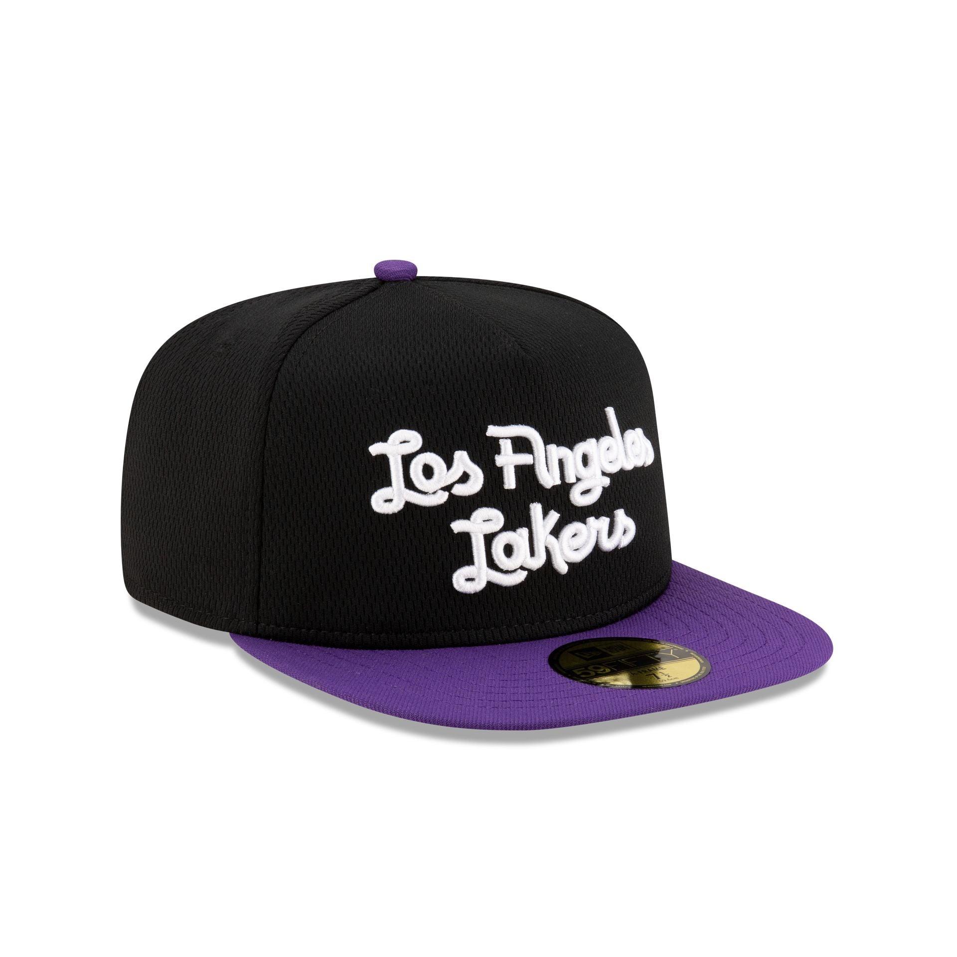 Los Angeles Lakers Dashmark Mesh 59FIFTY A-Frame Fitted Hat Male Product Image