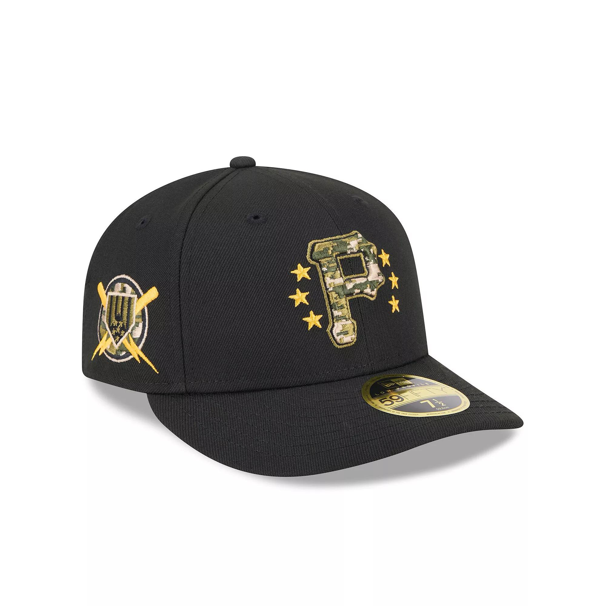 Men's New Era Black Seattle Mariners 2024 Armed Forces Day Low Profile 59FIFTY Fitted Hat,  Product Image