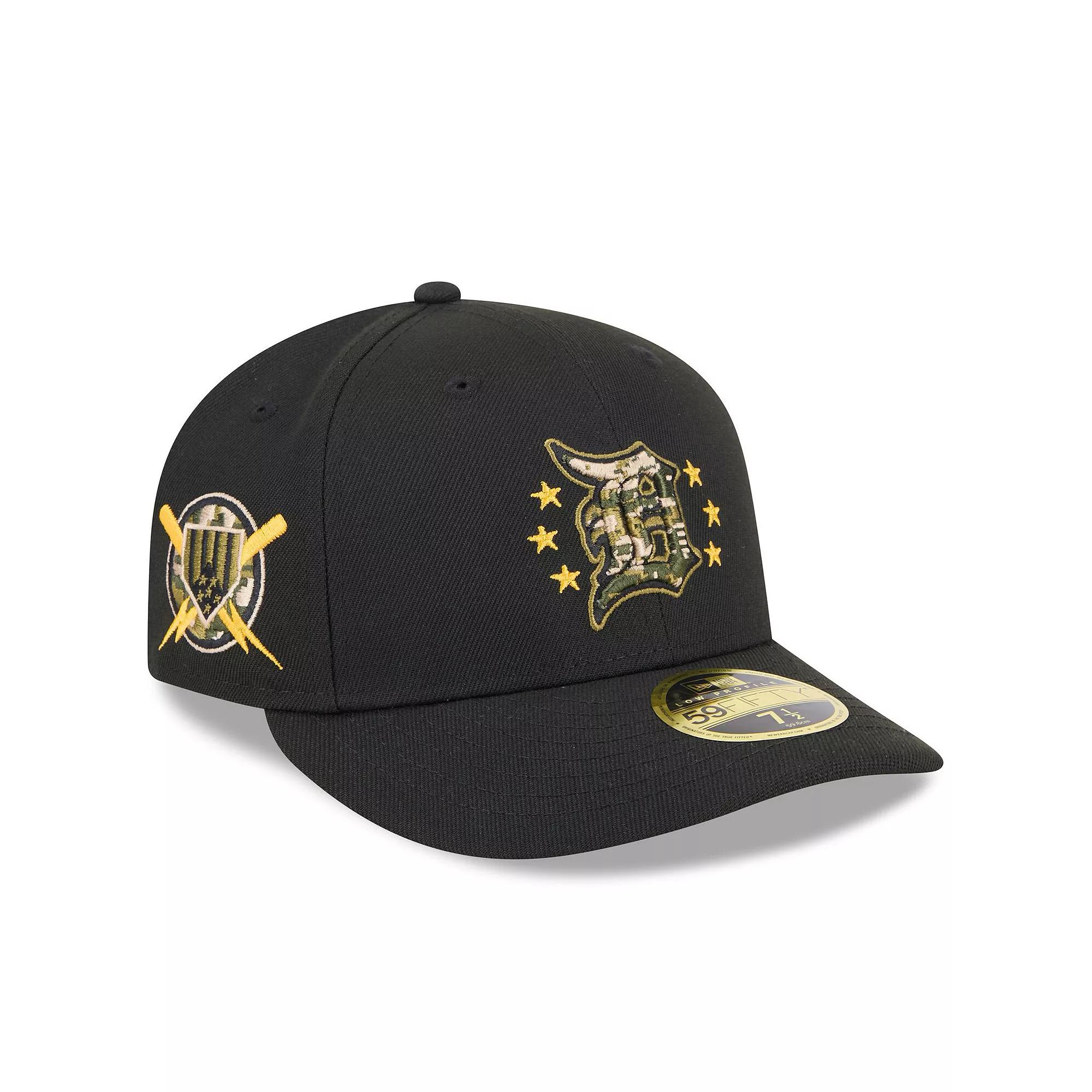 Men's New Era Black Detroit Tigers 2024 Armed Forces Day Low Profile 59FIFTY Fitted Hat,  Product Image