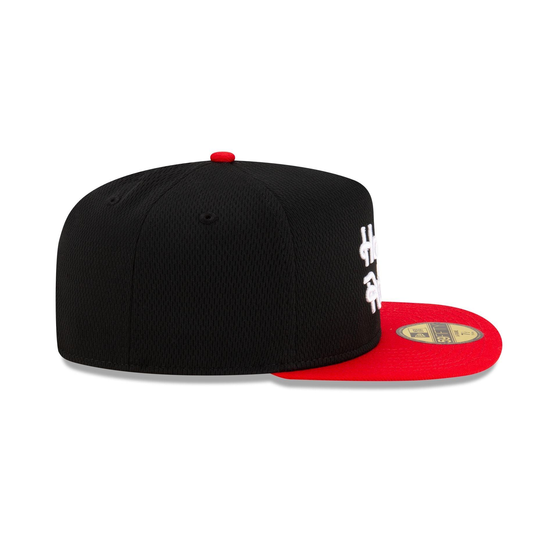 Chicago Bulls Dashmark Mesh 59FIFTY A-Frame Fitted Hat Male Product Image