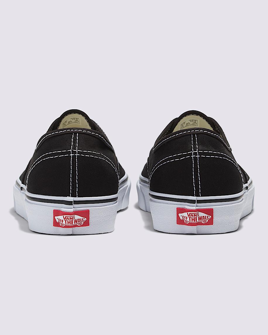 Authentic Wide Shoe in Black / White| Vans US Product Image